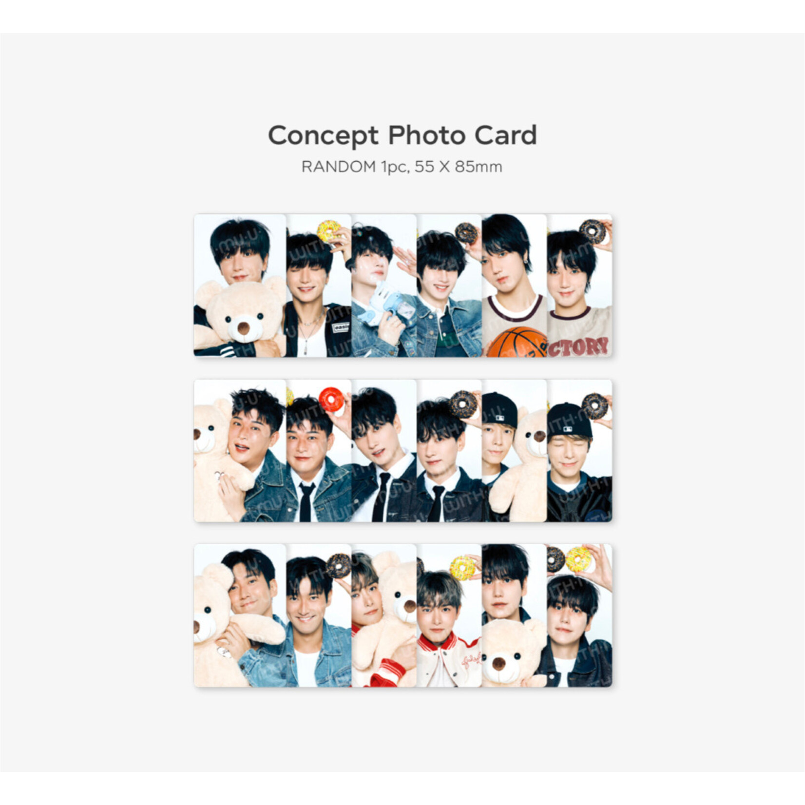 SUPER JUNIOR SUPER JUNIOR - 2026 SM ARTIST SEASON’S GREETINGS OFFICIAL MD : RANDOM TRADING CARD SET
