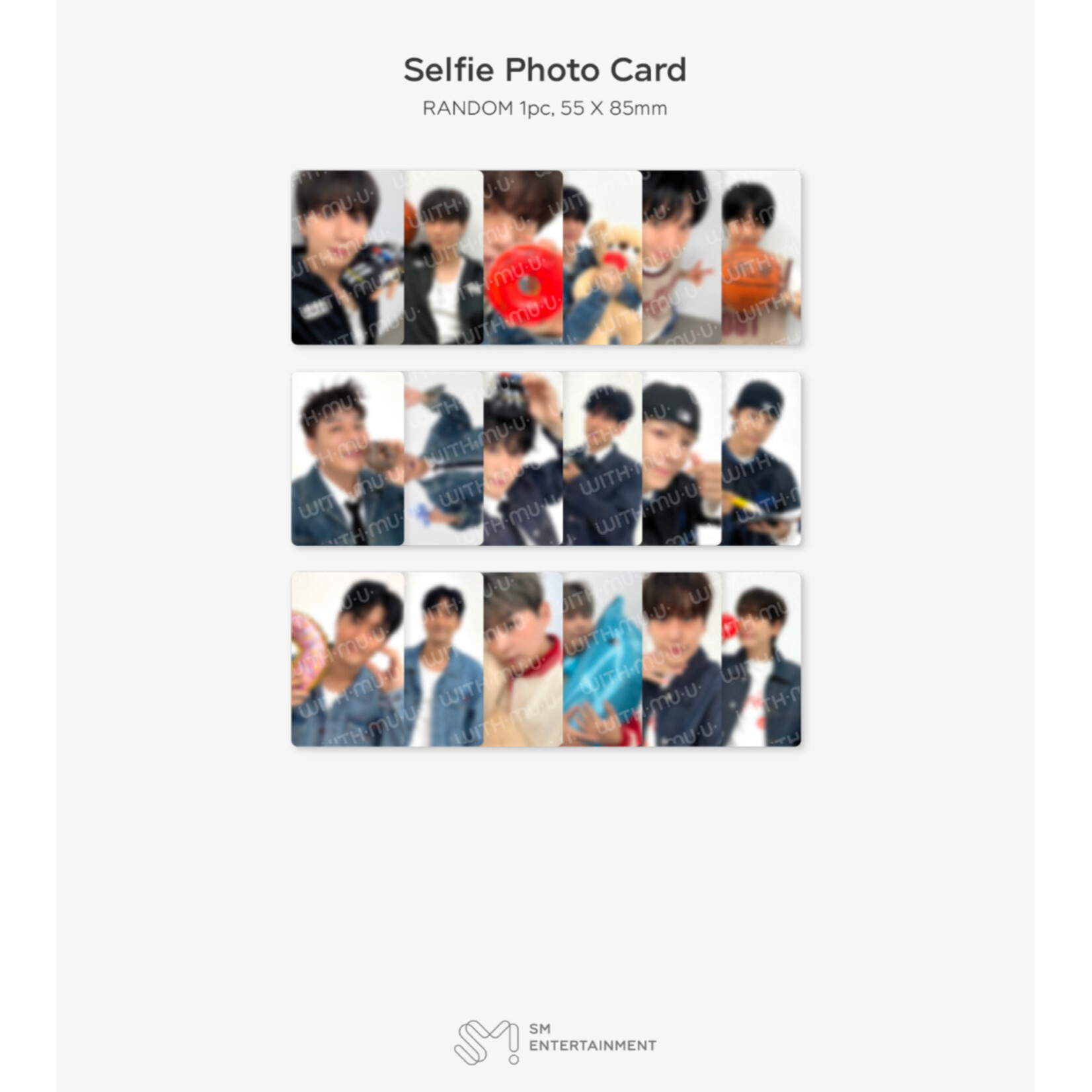SUPER JUNIOR SUPER JUNIOR - 2026 SM ARTIST SEASON’S GREETINGS OFFICIAL MD : RANDOM TRADING CARD SET