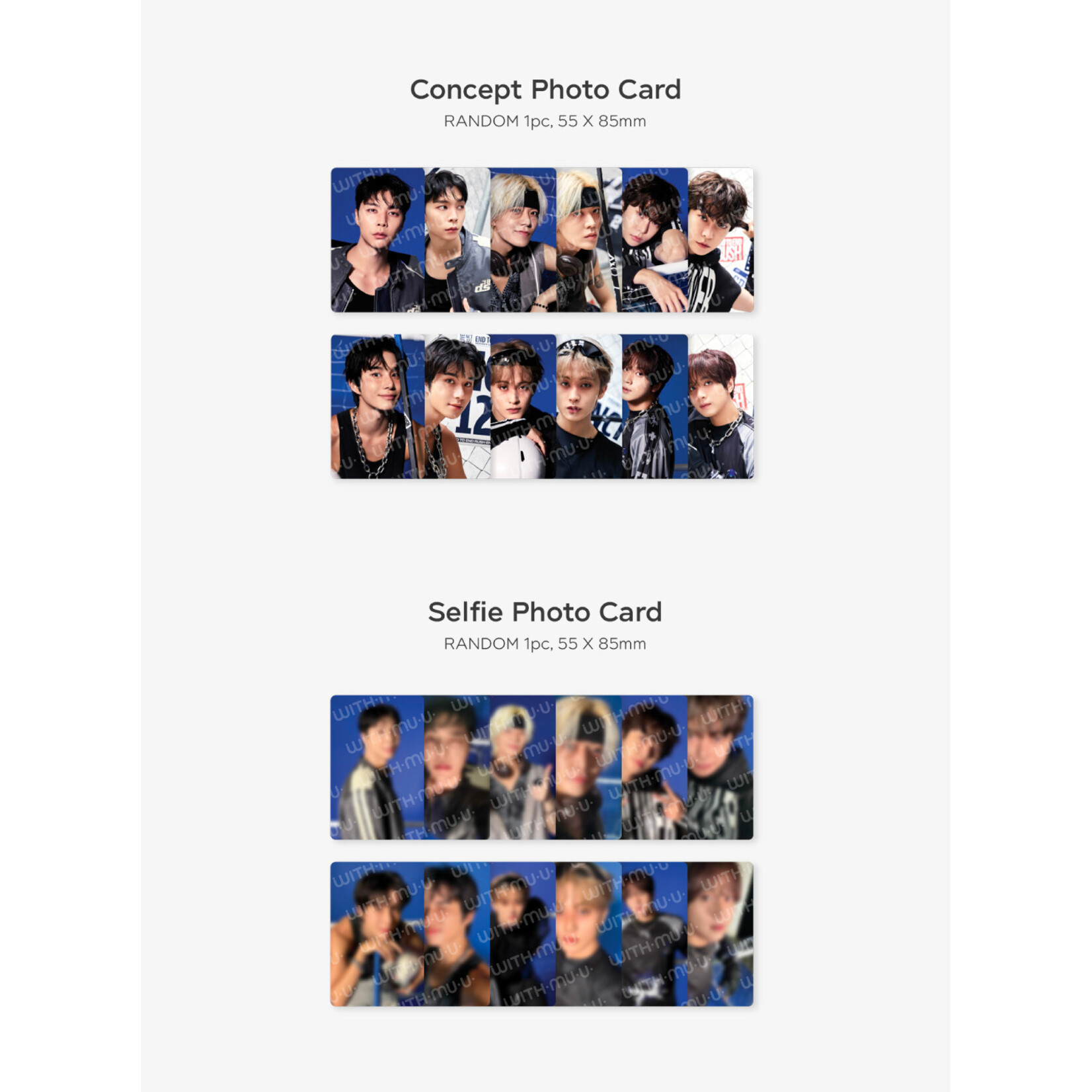 NCT NCT 127 - 2026 SM ARTIST SEASON’S GREETINGS OFFICIAL MD : RANDOM TRADING CARD SET