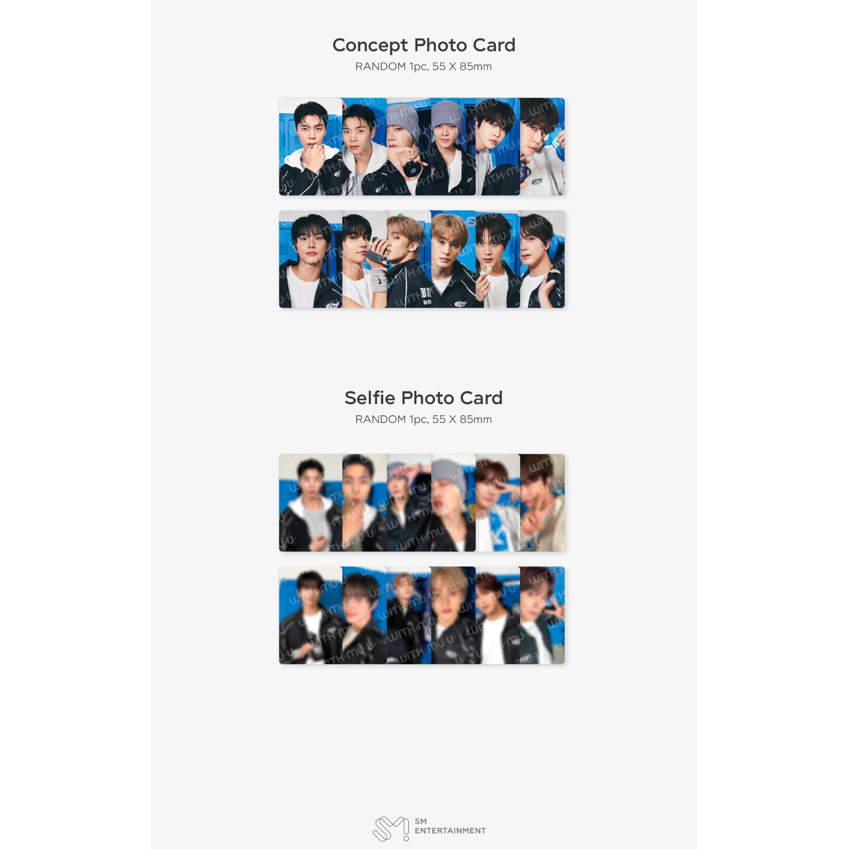NCT NCT 127 - 2026 SM ARTIST SEASON’S GREETINGS OFFICIAL MD : RANDOM TRADING CARD SET