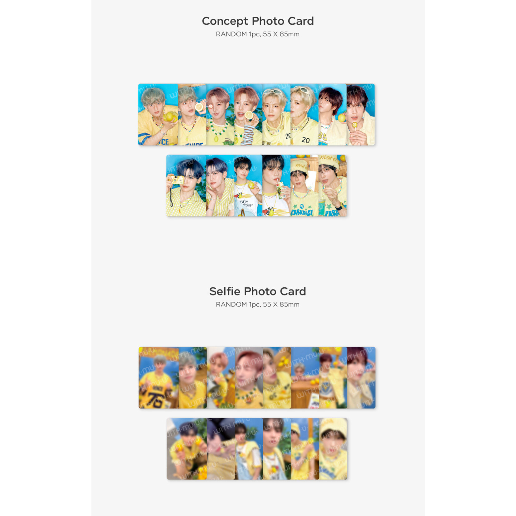 NCT NCT DREAM - 2026 SM ARTIST SEASON’S GREETINGS OFFICIAL MD : RANDOM TRADING CARD SET