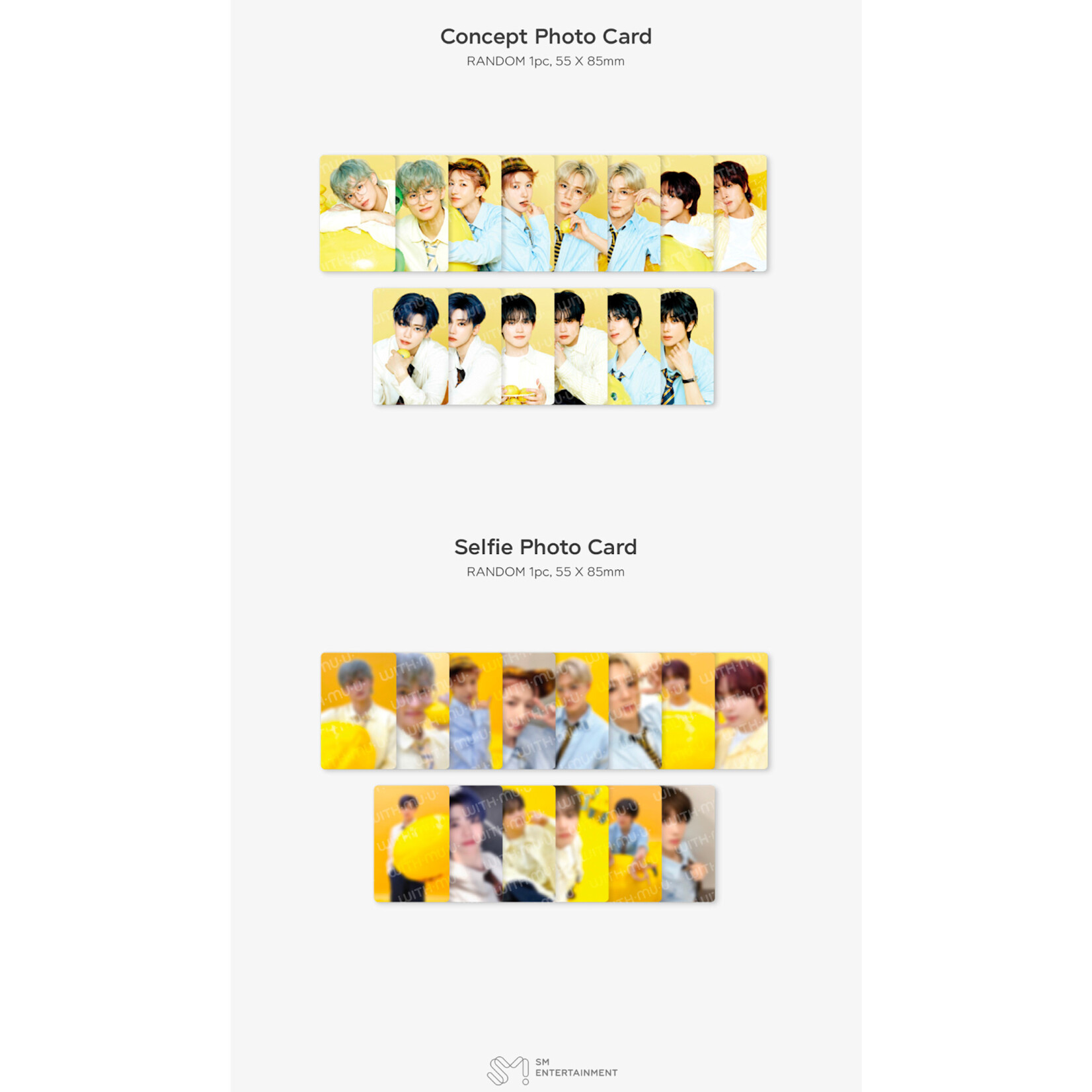NCT NCT DREAM - 2026 SM ARTIST SEASON’S GREETINGS OFFICIAL MD : RANDOM TRADING CARD SET