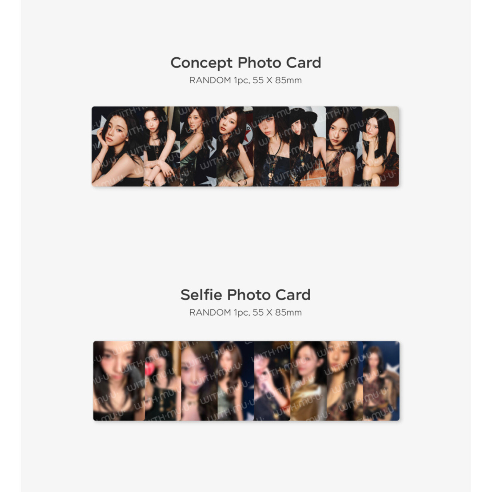 Aespa aespa - 2026 SM ARTIST SEASON’S GREETINGS OFFICIAL MD : RANDOM TRADING CARD SET