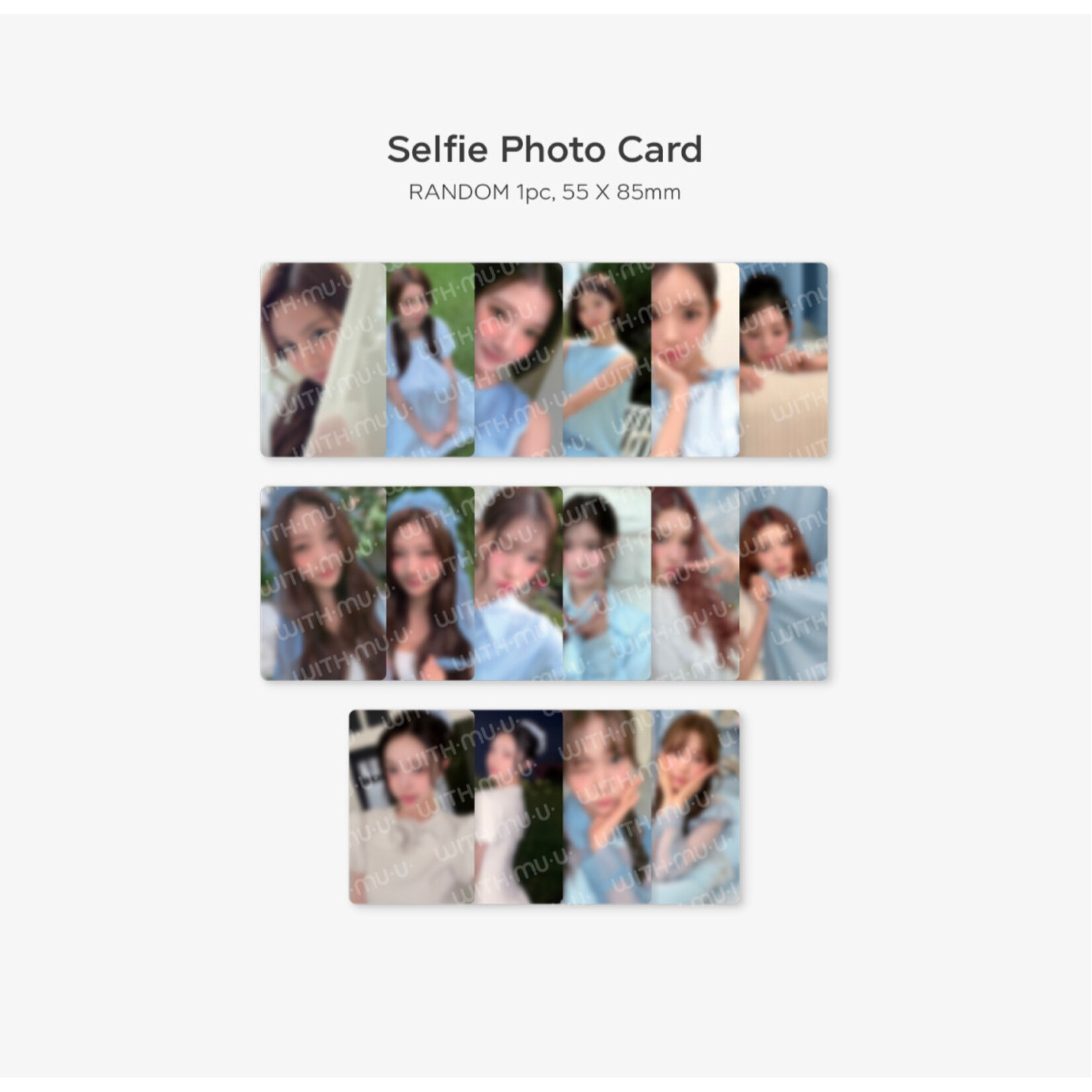 Hearts2Hearts Hearts2Hearts - 2026 SM ARTIST SEASON’S GREETINGS OFFICIAL MD : RANDOM TRADING CARD SET