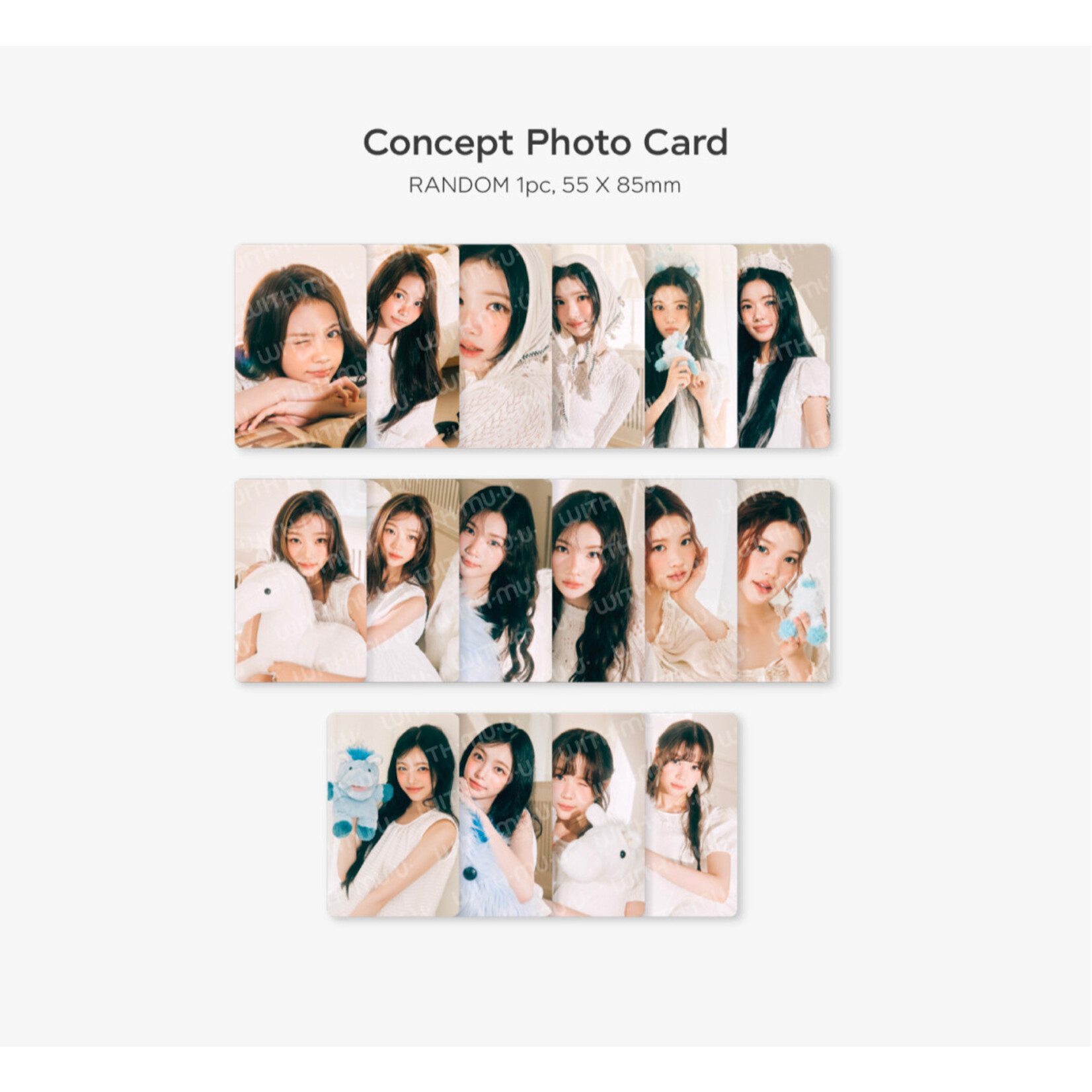 Hearts2Hearts Hearts2Hearts - 2026 SM ARTIST SEASON’S GREETINGS OFFICIAL MD : RANDOM TRADING CARD SET