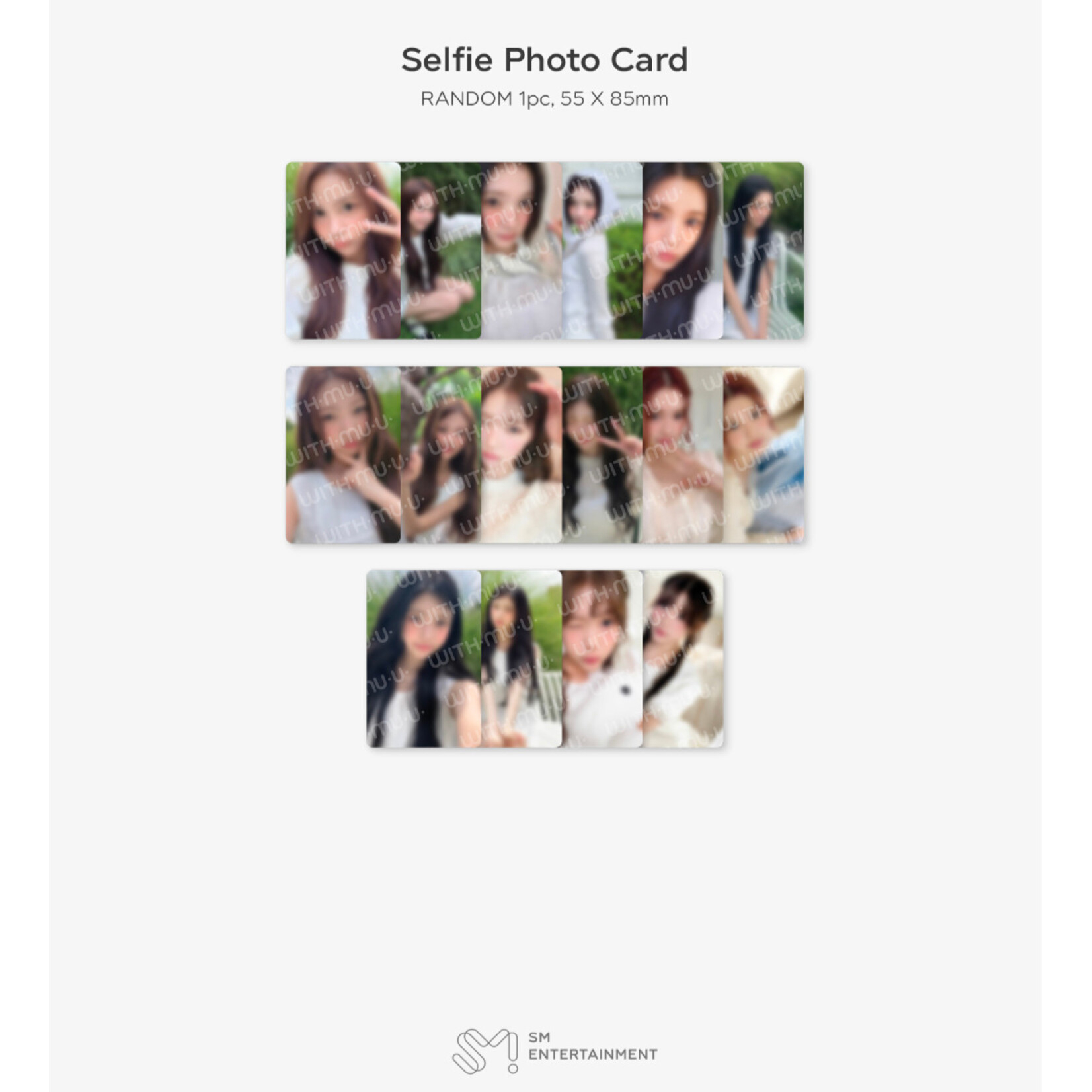 Hearts2Hearts Hearts2Hearts - 2026 SM ARTIST SEASON’S GREETINGS OFFICIAL MD : RANDOM TRADING CARD SET