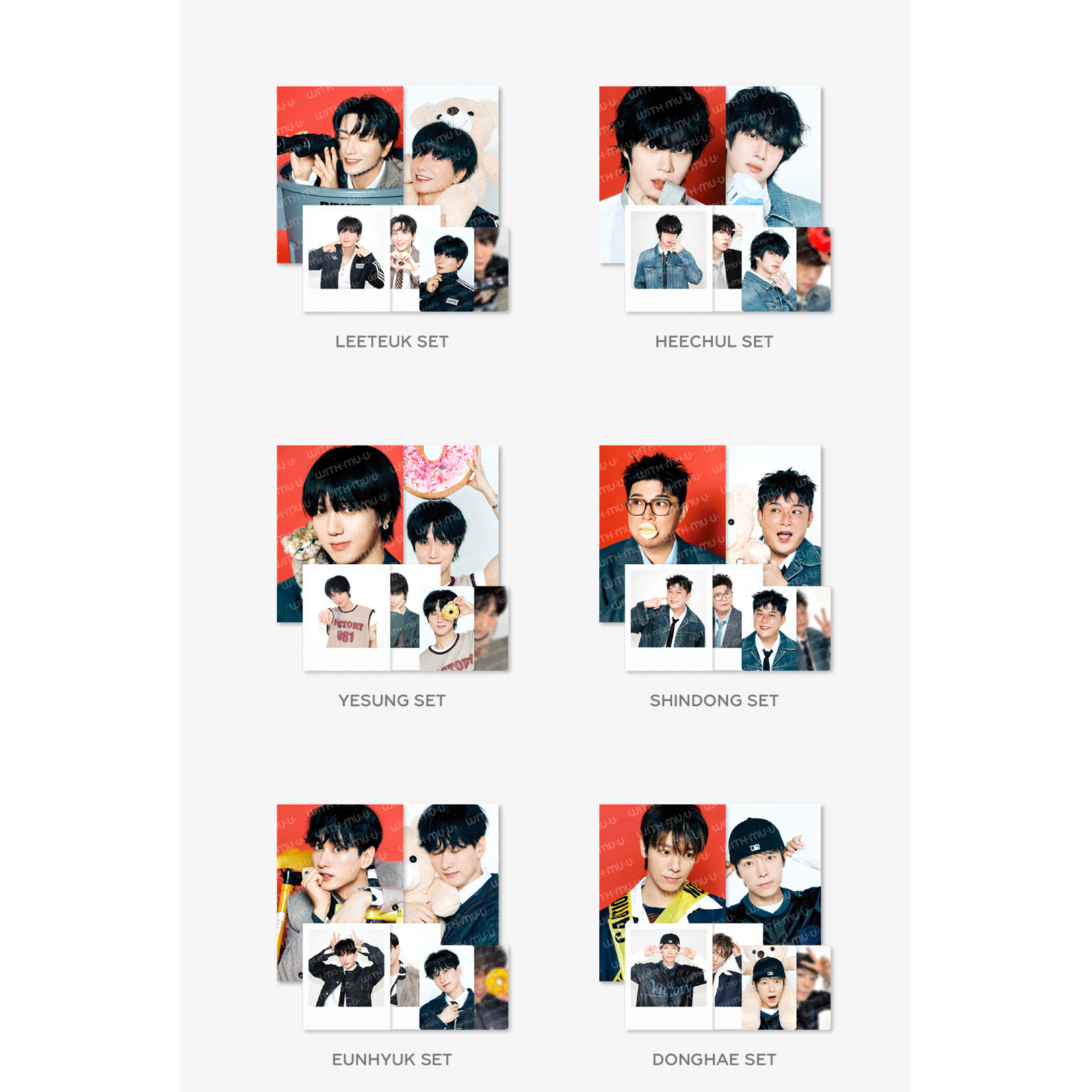 SUPER JUNIOR SUPER JUNIOR - 2026 SM ARTIST SEASON’S GREETINGS OFFICIAL MD : PHOTO PACK