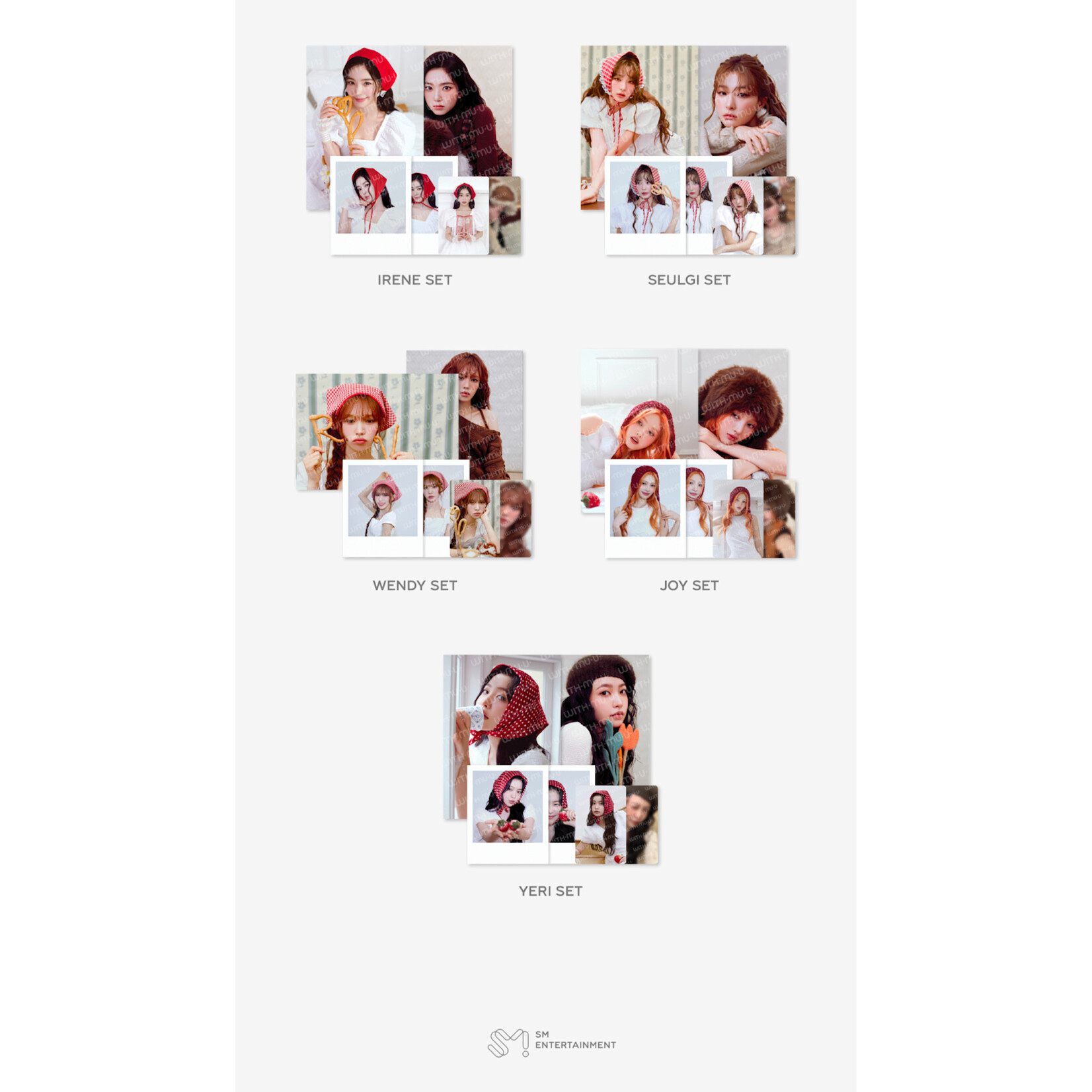 Red Velvet RED VELVET - 2026 SM ARTIST SEASON’S GREETINGS OFFICIAL MD : PHOTO PACK