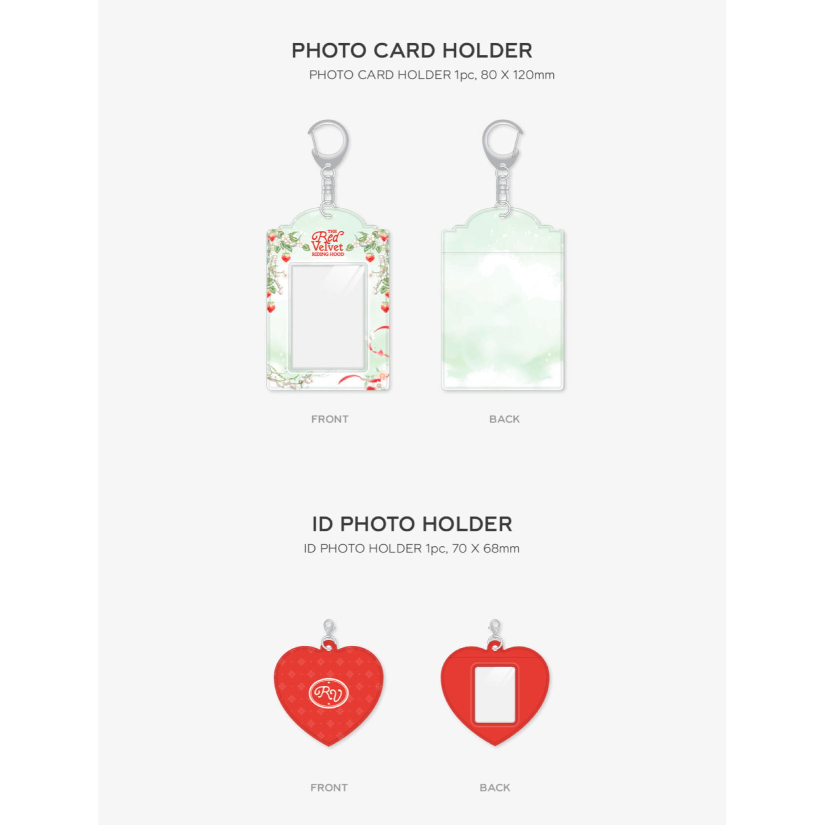 Red Velvet RED VELVET - 2026 SM ARTIST SEASON'S GREETINGS OFFICIAL MD : PHOTO HOLDER SET