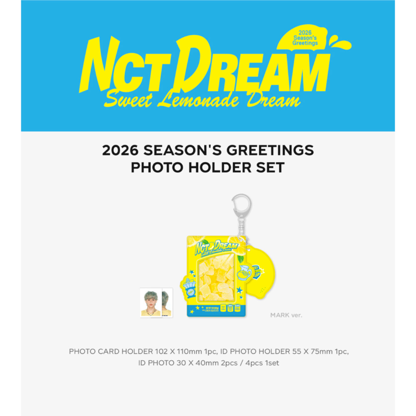 NCT NCT DREAM - 2026 SM ARTIST SEASON'S GREETINGS OFFICIAL MD : PHOTO HOLDER SET