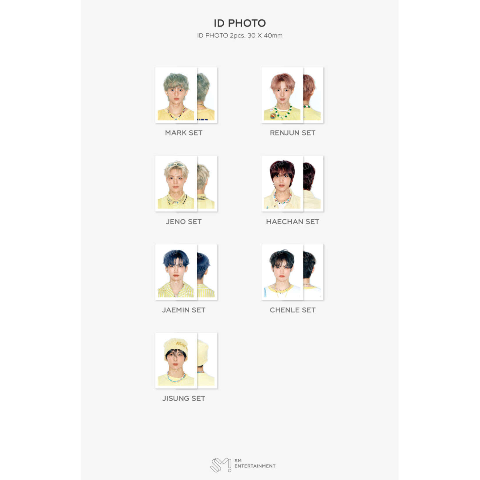 NCT NCT DREAM - 2026 SM ARTIST SEASON'S GREETINGS OFFICIAL MD : PHOTO HOLDER SET