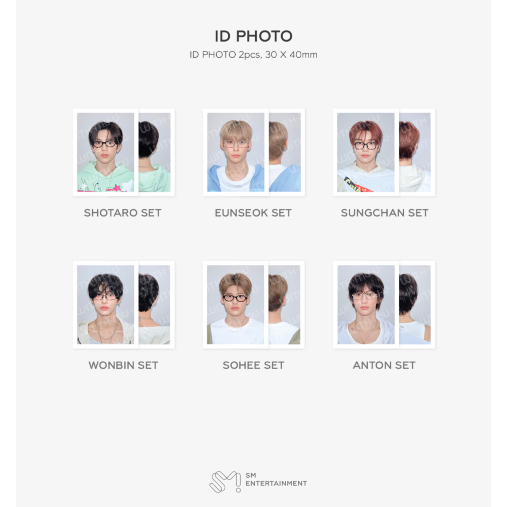 Riize RIIZE - 2026 SM ARTIST SEASON'S GREETINGS OFFICIAL MD : PHOTO HOLDER SET