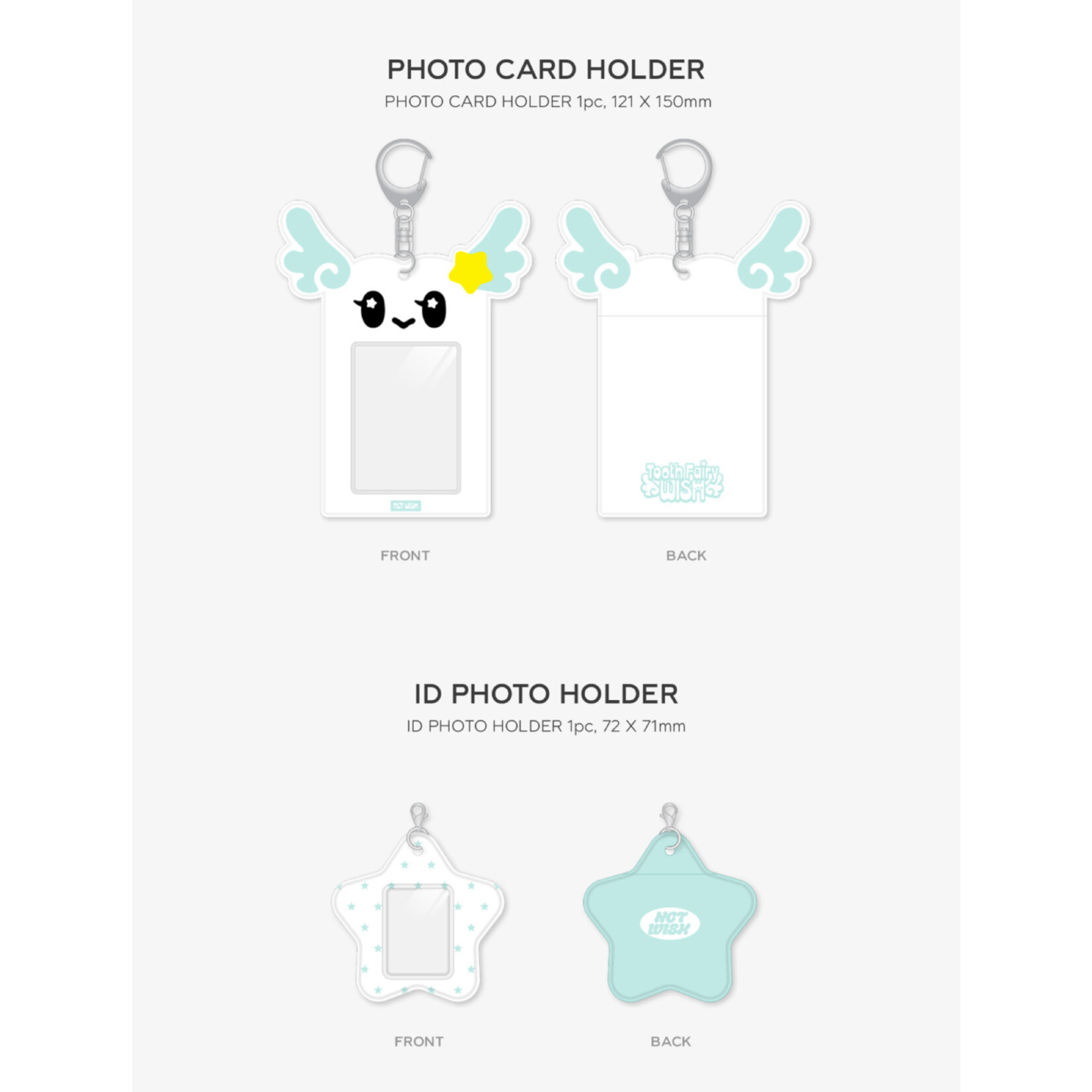 NCT NCT WISH - 2026 SM ARTIST SEASON'S GREETINGS OFFICIAL MD : PHOTO HOLDER SET