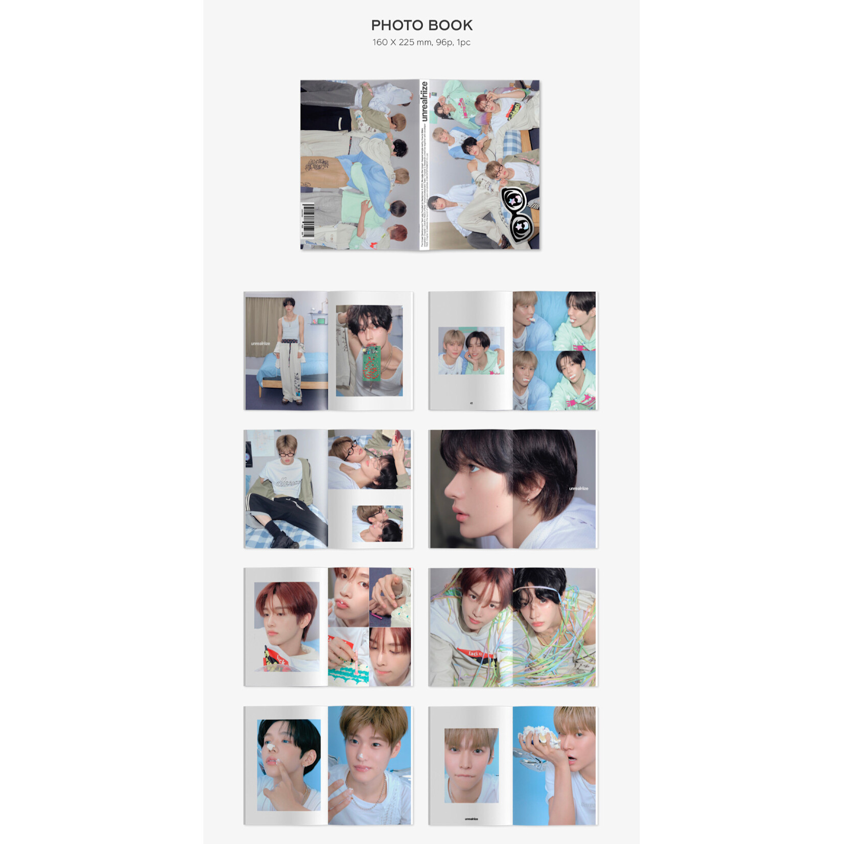 Riize RIIZE - 2026 SM ARTIST SEASON’S GREETINGS OFFICIAL MD : MINI PHOTO BOOK SET