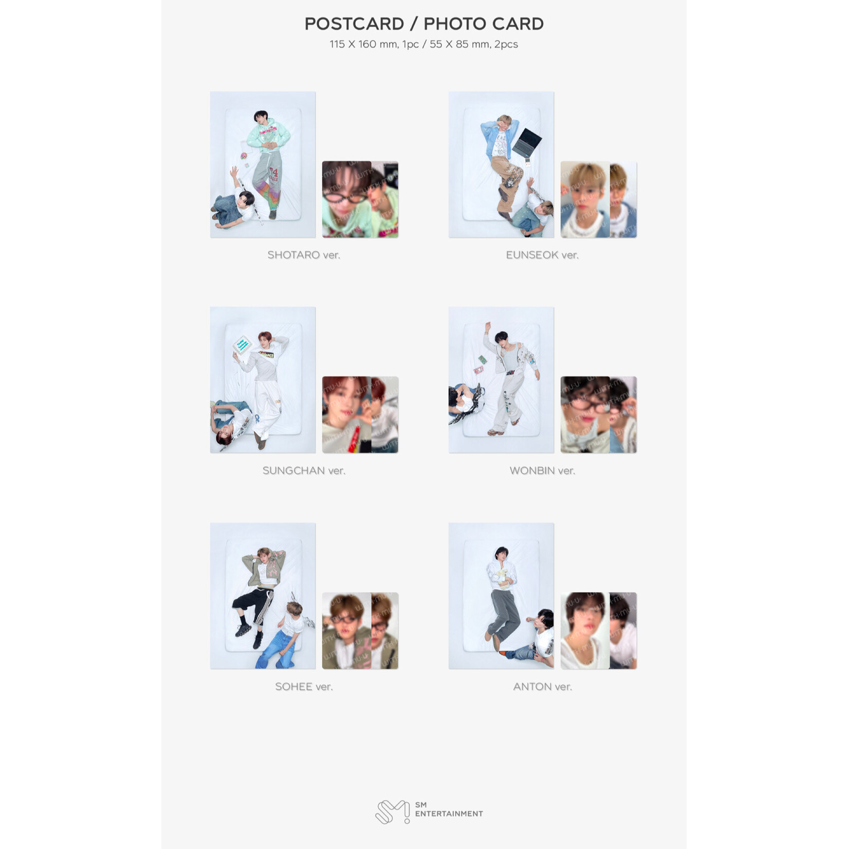 Riize RIIZE - 2026 SM ARTIST SEASON’S GREETINGS OFFICIAL MD : MINI PHOTO BOOK SET