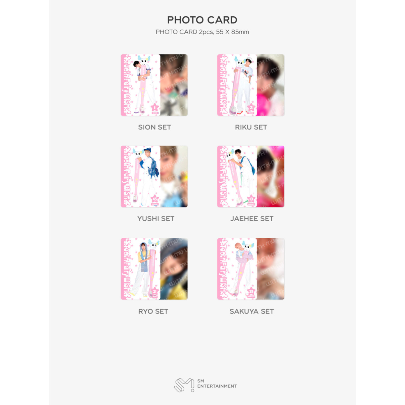NCT NCT WISH - 2026 SM ARTIST SEASON’S GREETINGS OFFICIAL MD : TOOTH FAIRY SET