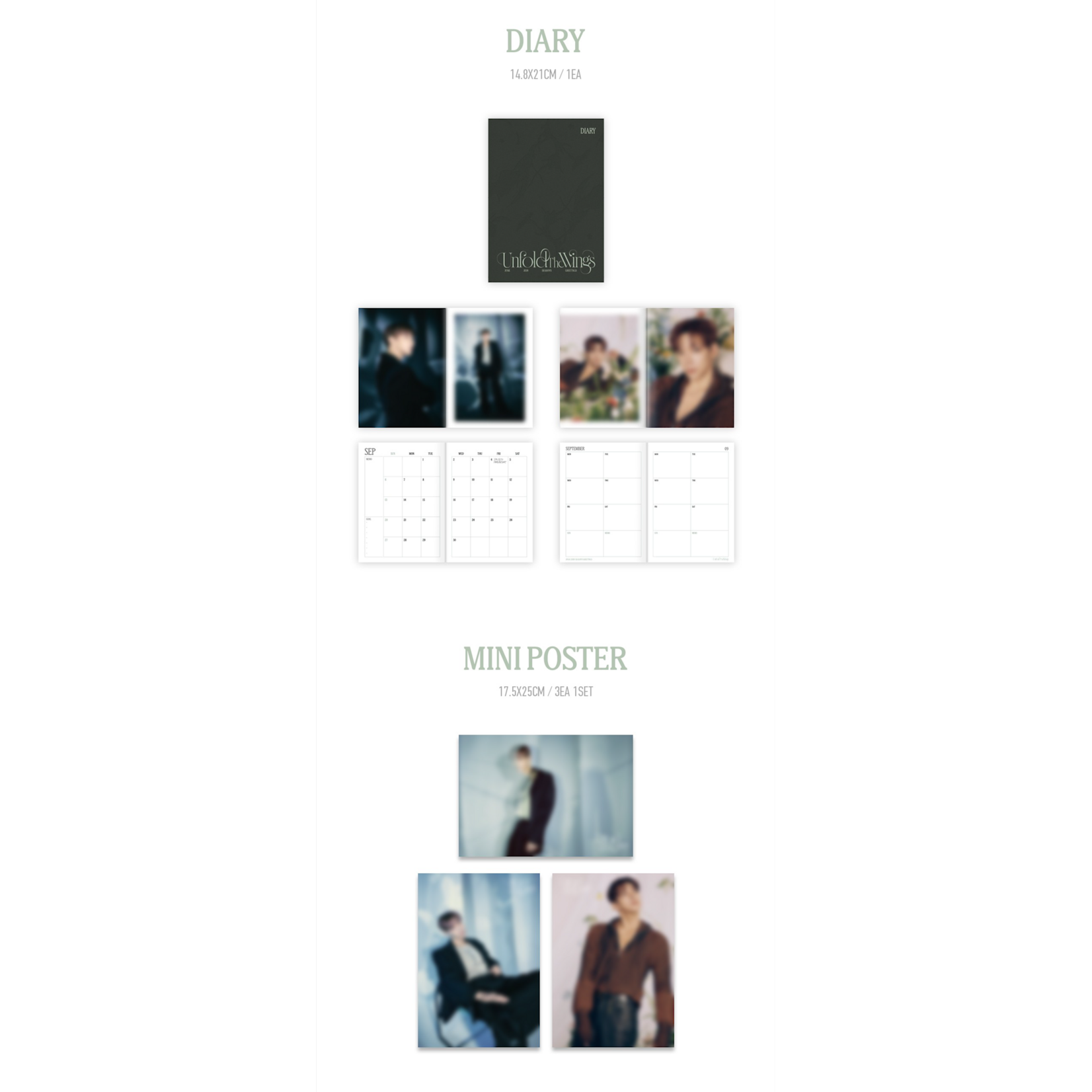 2PM JUN.K - 2026 SEASON'S GREETINGS [Unfold The Wings] + Photocard (FANS SHOP)
