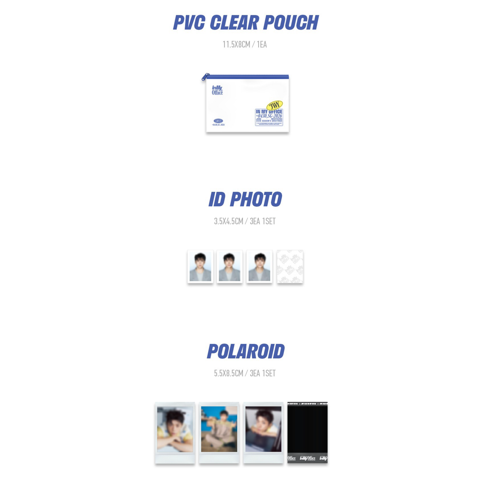 2PM JANG WOOYOUNG - 2026 SEASON'S GREETINGS [In My Office] + Photocard (FANS SHOP)