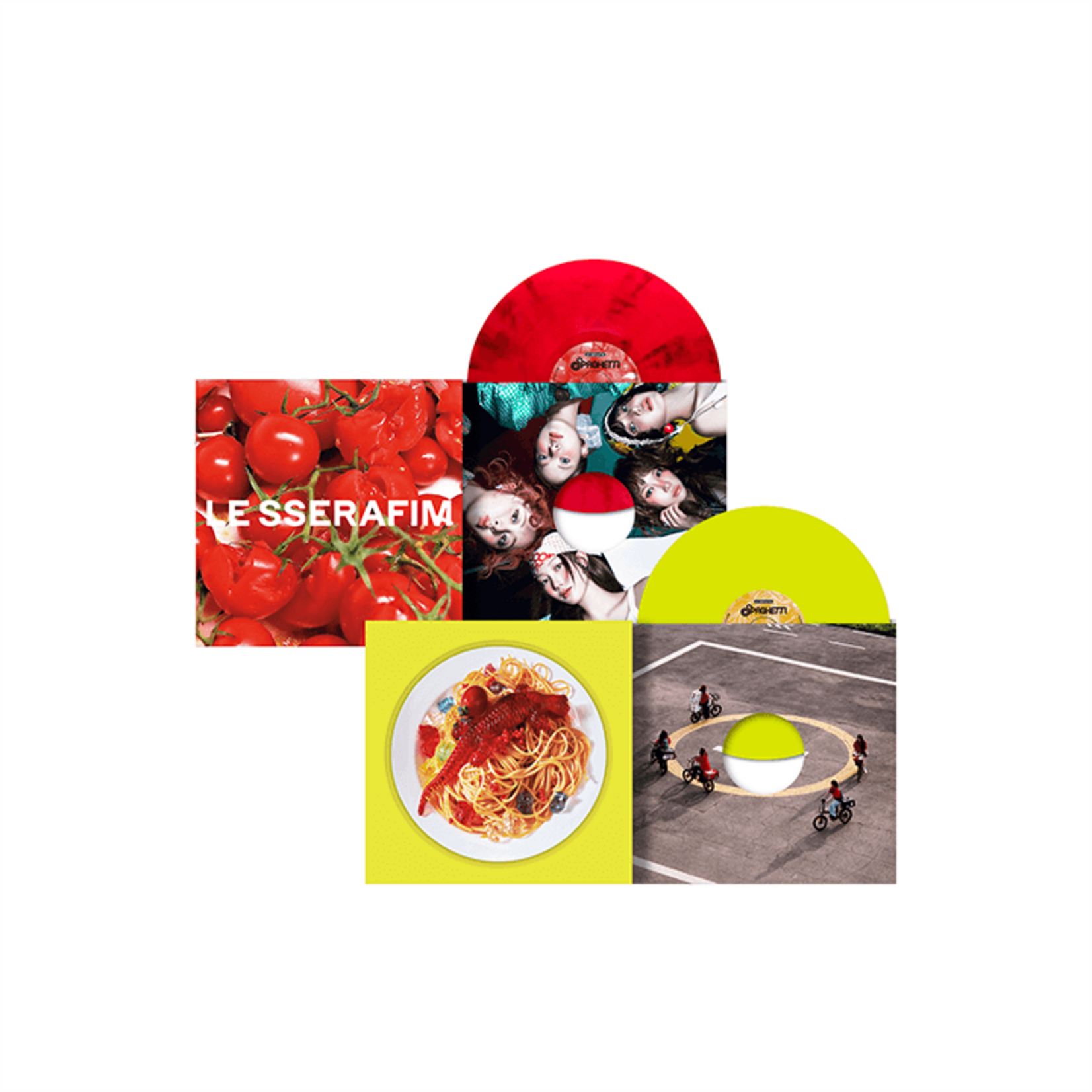 Le Sserafim LE SSERAFIM - 1st Single Album 'SPAGHETTI' Vinyl