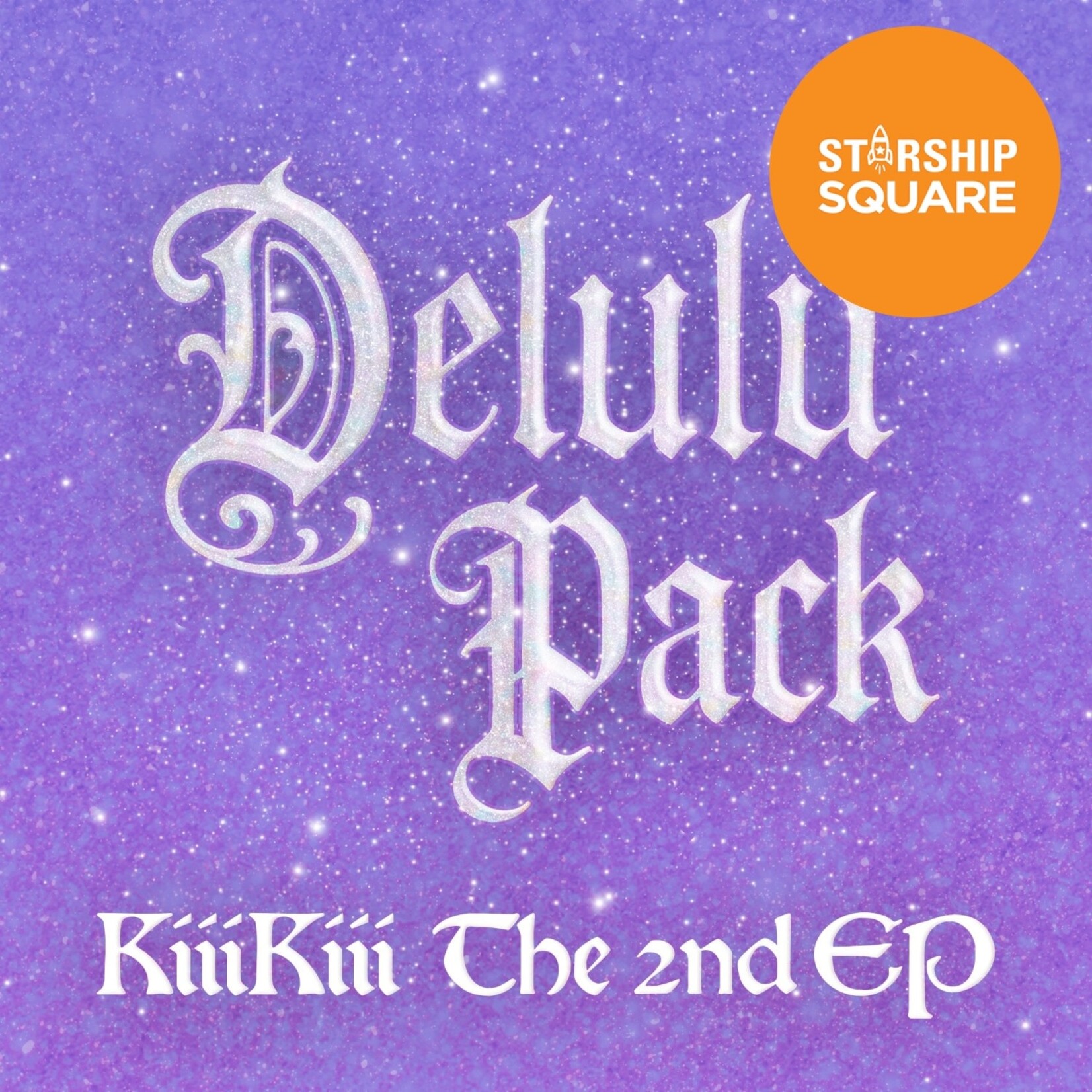 KiiiKiii KiiiKiii - The 2nd EP [Delulu Pack] (Calendar. Version) + Random Photocard (Starship Square)