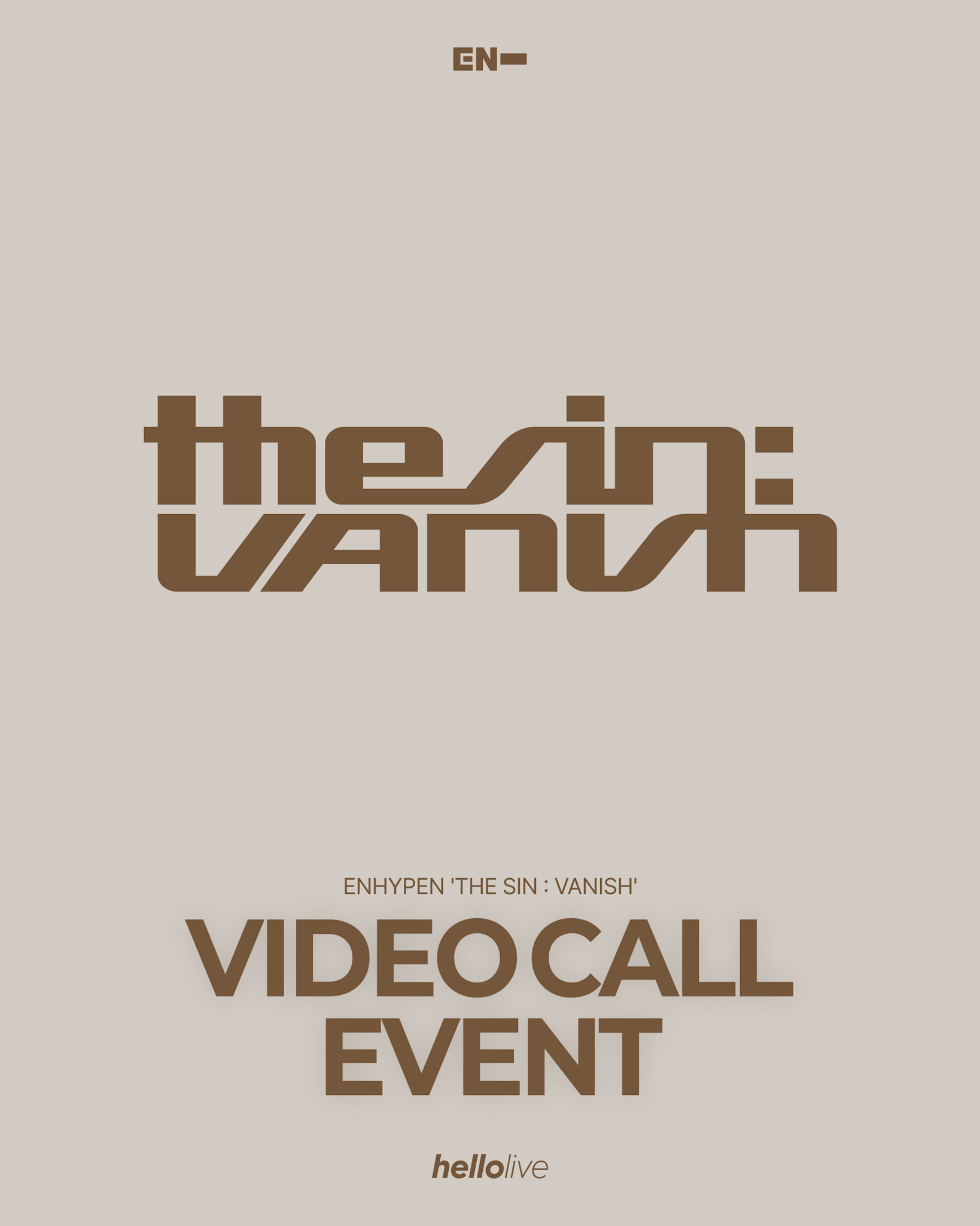K-POP・アジア ENHYPEN THE SIN:VANISH FUGITIVES Ver. ENHYPEN - 7th Mini Album THE SIN : VANISH (FUGITIVES Ver.)