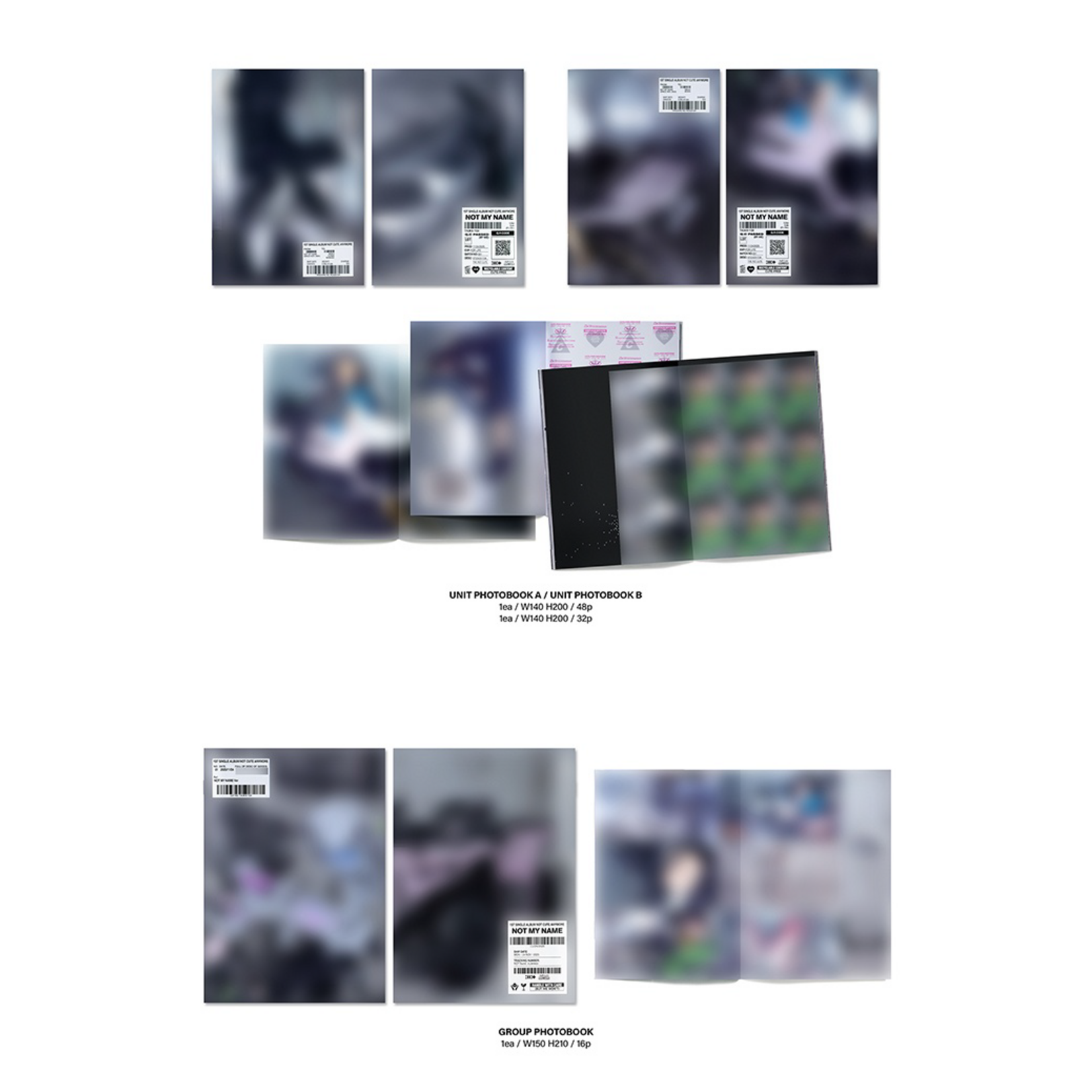 ILLIT [Lucky Draw Event] ILLIT - 1st Single Album [NOT CUTE ANYMORE] + Random Photocard (WM)