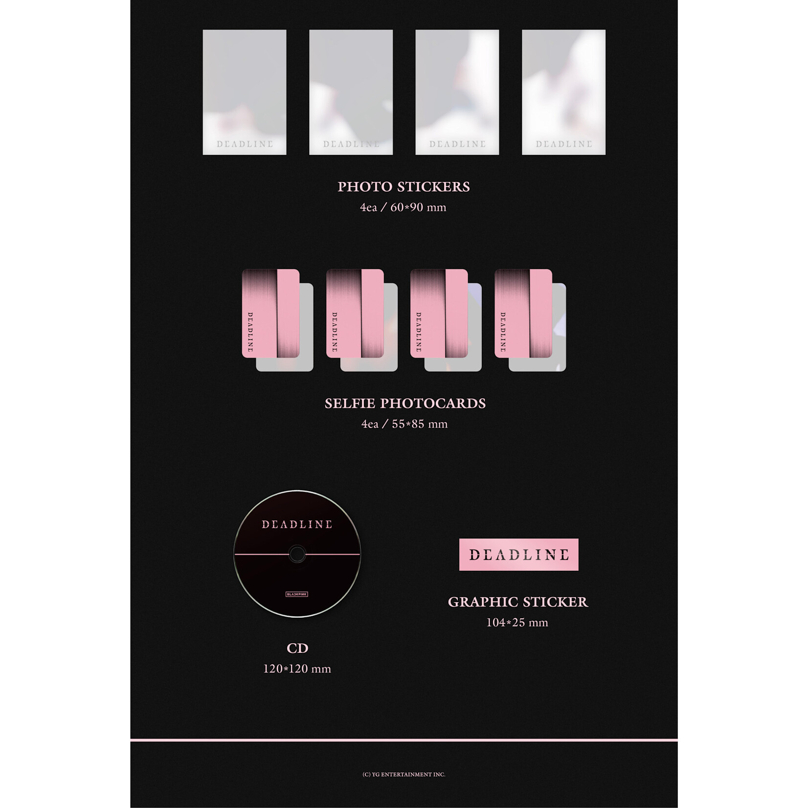 BlackPink BLACKPINK - 3rd MINI ALBUM [DEADLINE] PINK Ver.