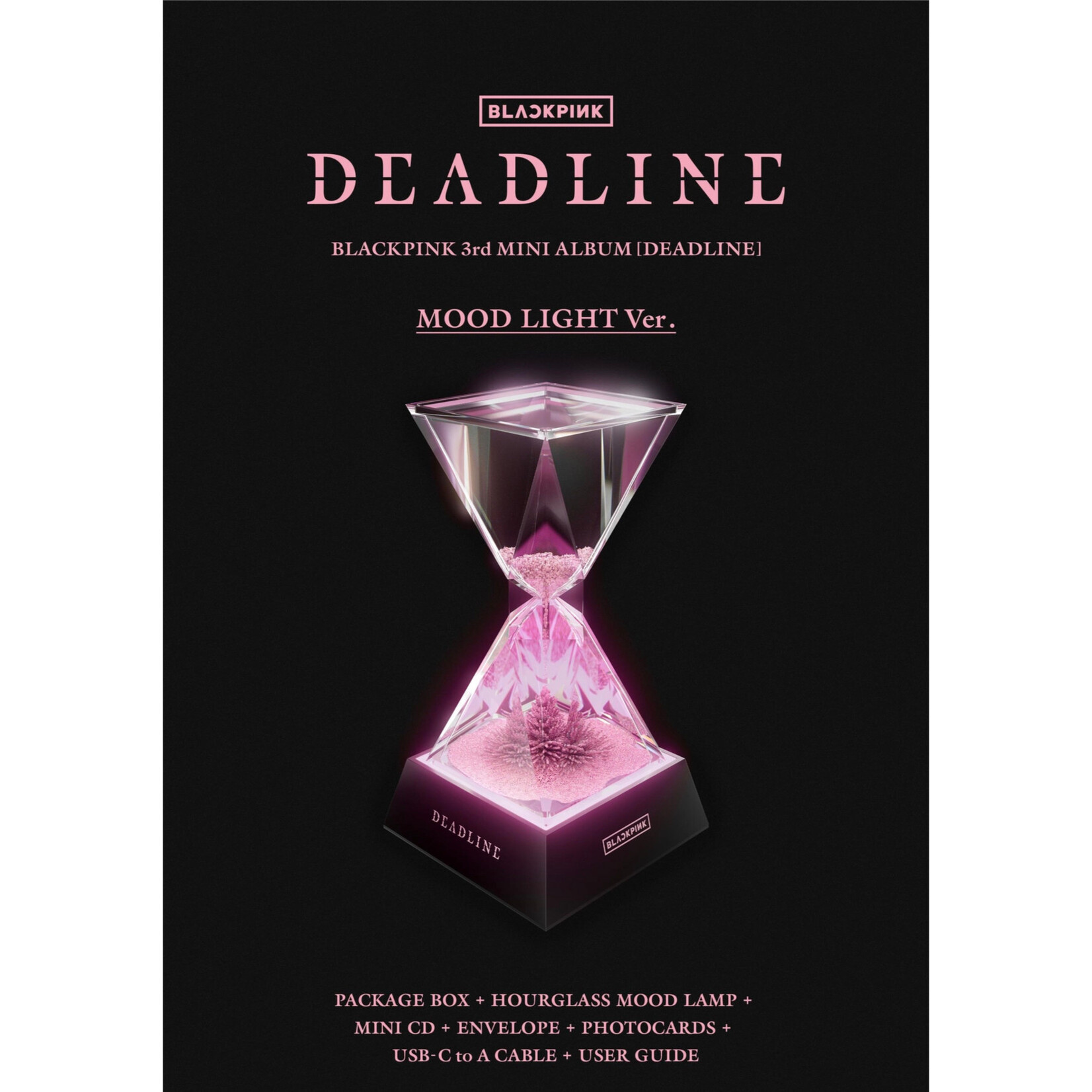 BlackPink BLACKPINK - 3rd MINI ALBUM [DEADLINE] (MOOD LIGHT Ver.)