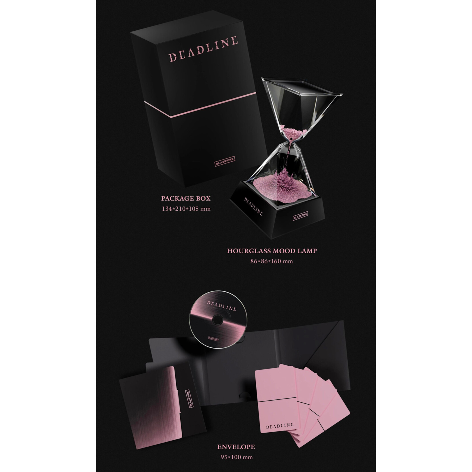 BlackPink BLACKPINK - 3rd MINI ALBUM [DEADLINE] (MOOD LIGHT Ver.)