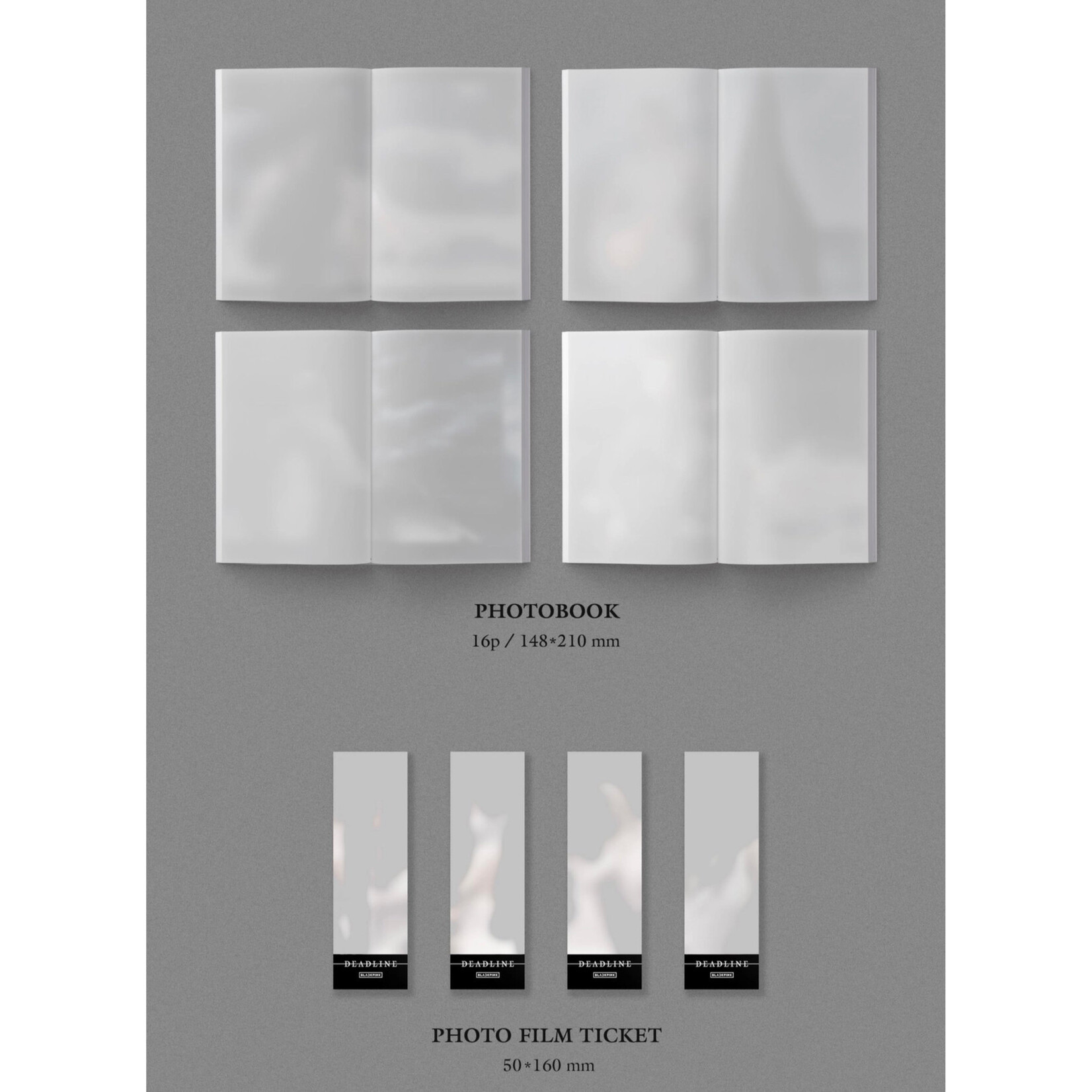 BlackPink BLACKPINK - 3rd MINI ALBUM [DEADLINE] (SILVER Ver.) + Random Photocard (WM)