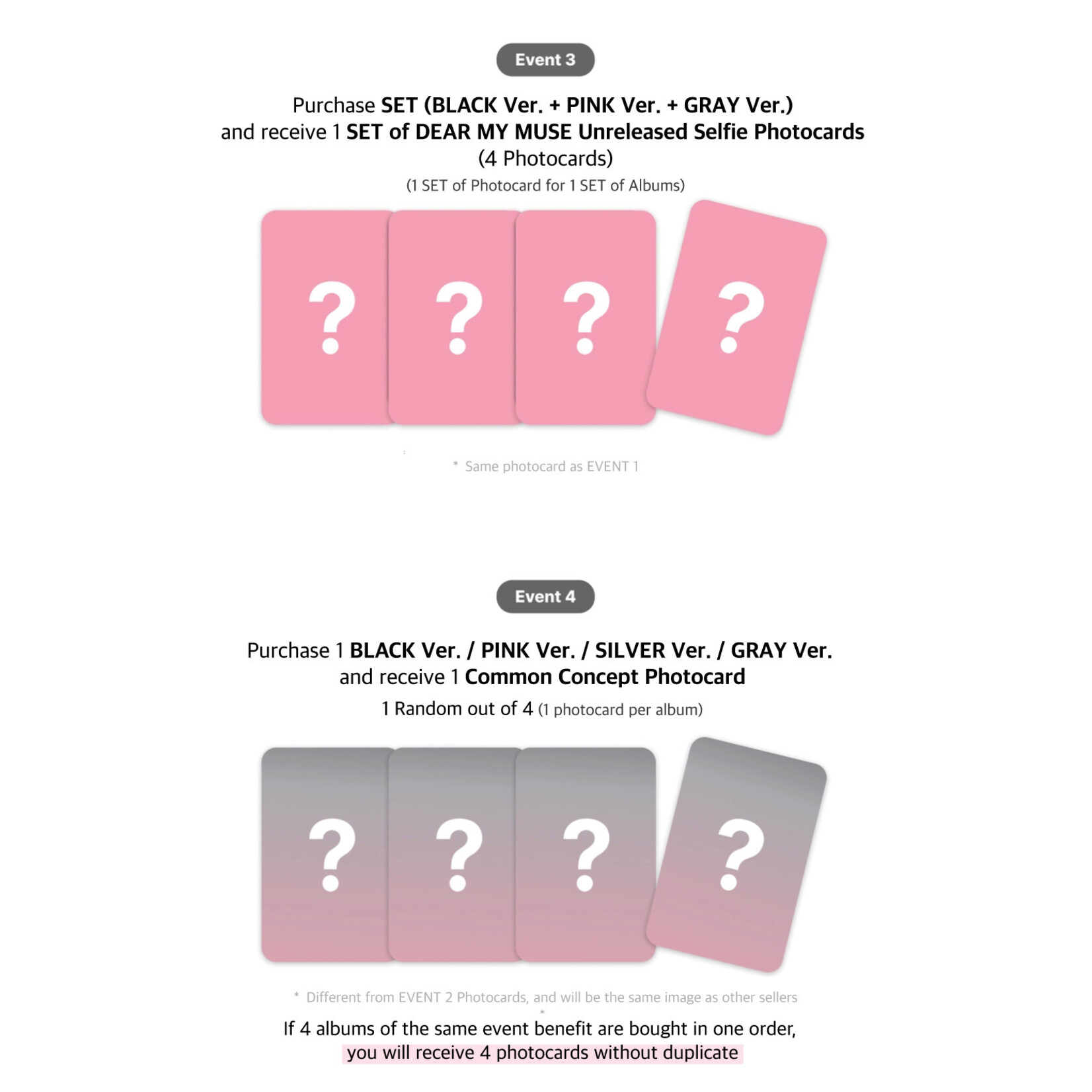 BlackPink BLACKPINK - 3rd MINI ALBUM [DEADLINE] (GRAY Ver.) + 1 random photocard (DEAR MY MUSE)