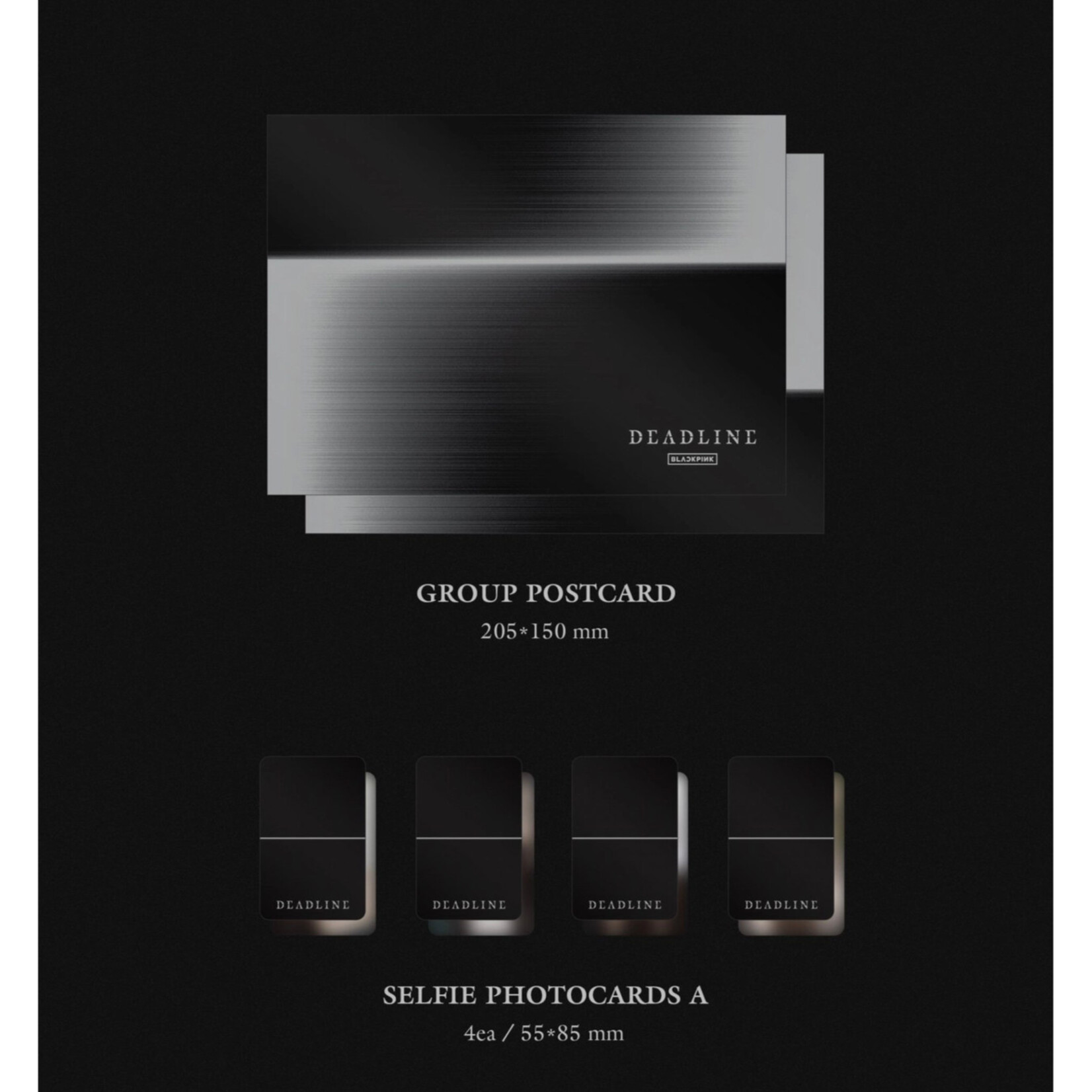 BlackPink BLACKPINK - 3rd MINI ALBUM [DEADLINE] (GRAY Ver.) + 1 random photocard (DEAR MY MUSE)