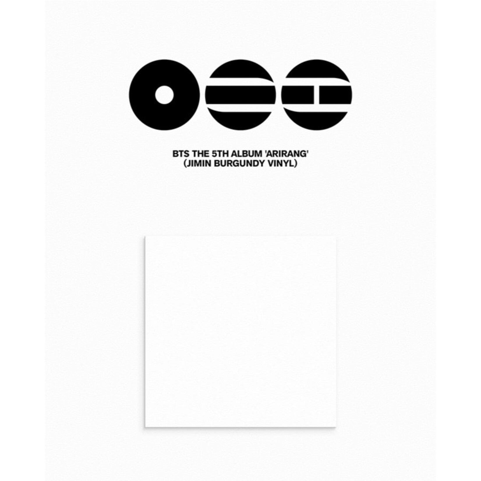 BTS BTS - [ARIRANG] (Standard Vinyl)