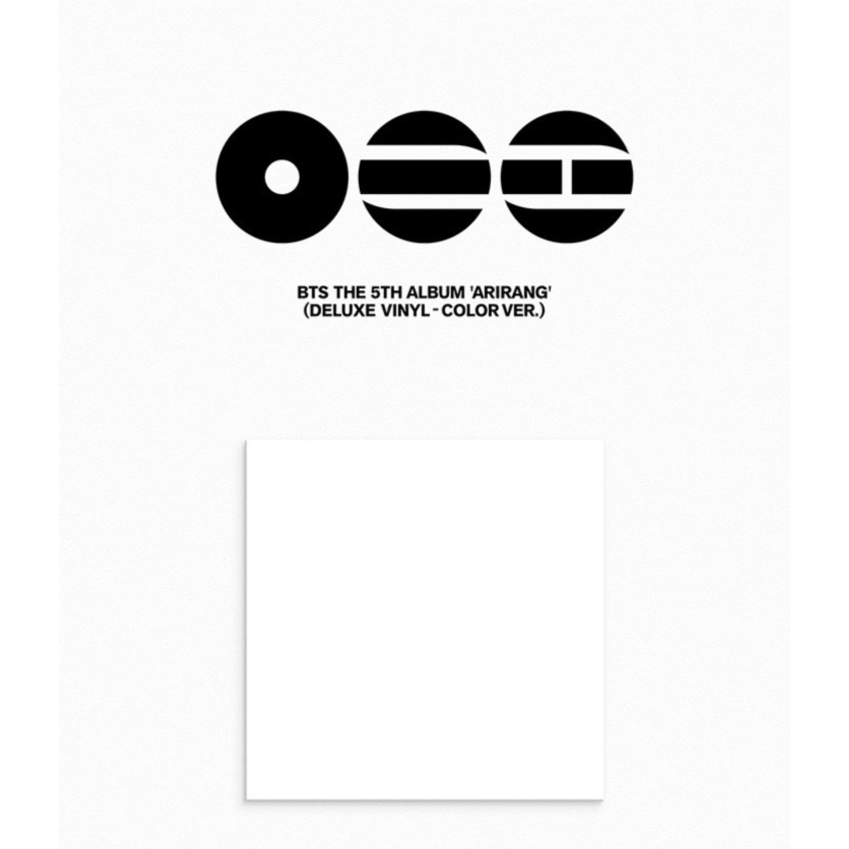 BTS BTS - [ARIRANG] (Deluxe Vinyl)