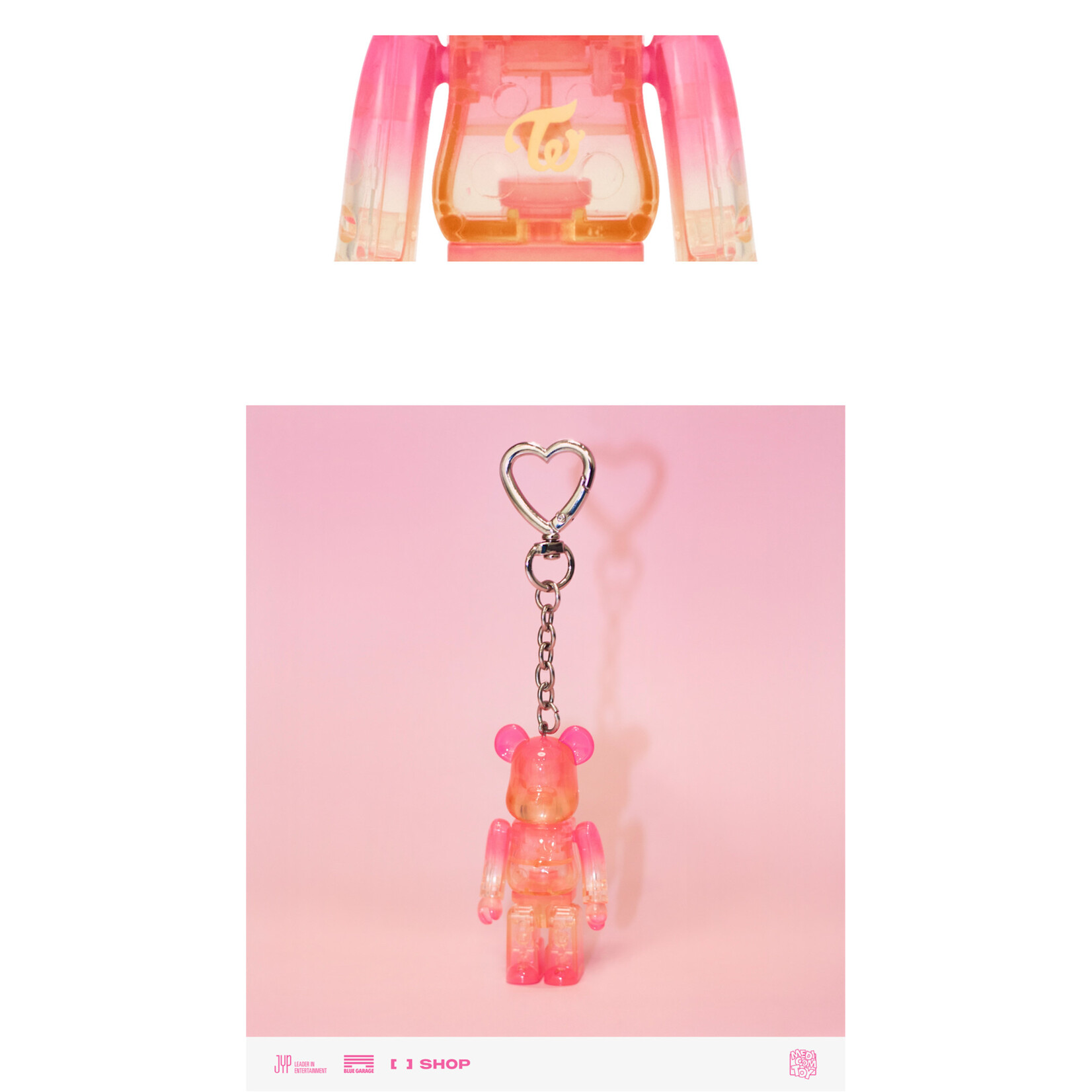 Twice TWICE - TWICE X BE@RBRICK LIMITED EDITION 100%