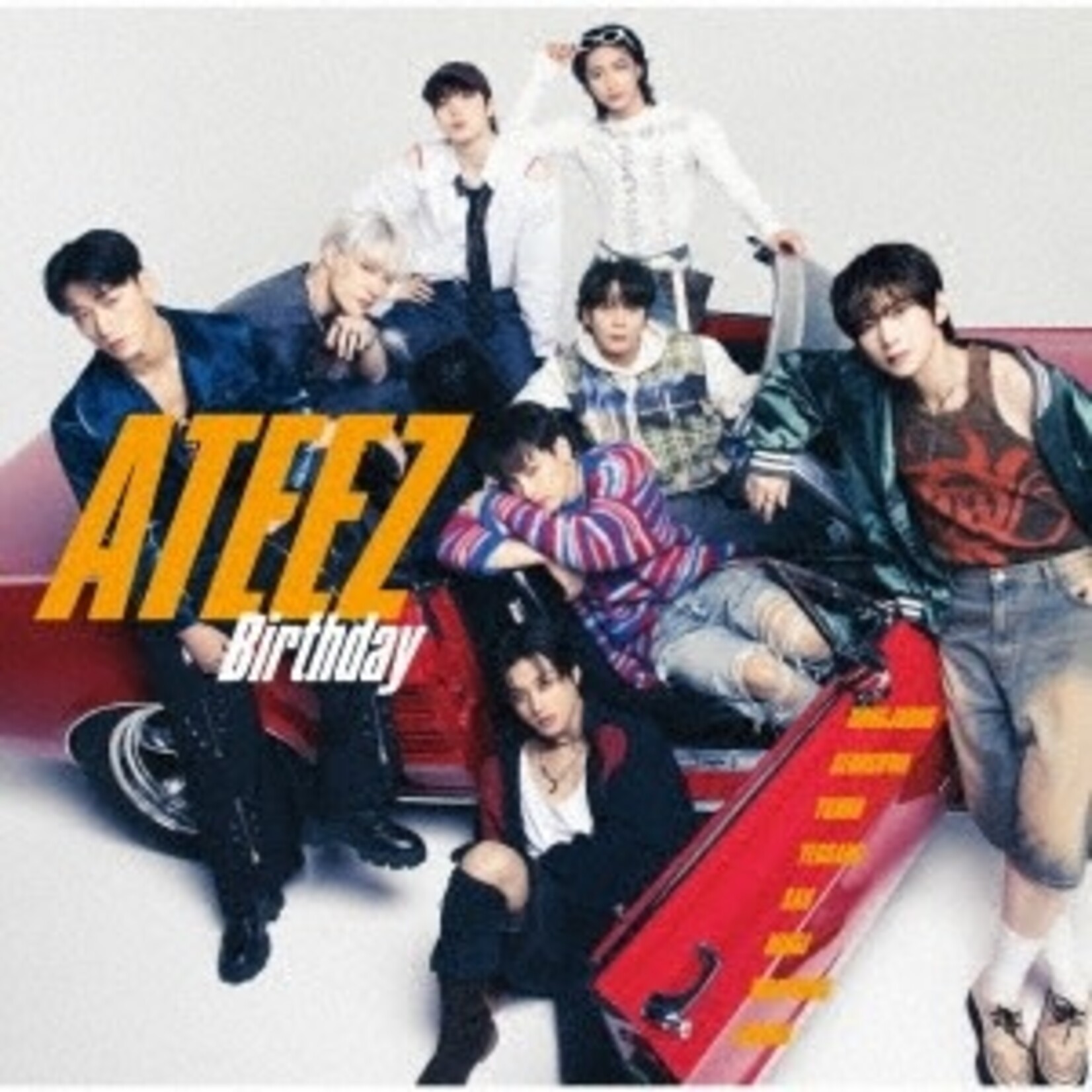 ATEEZ [Japanese Album] ATEEZ - BIRTHDAY (CD + PHOTOBOOK A VER.)