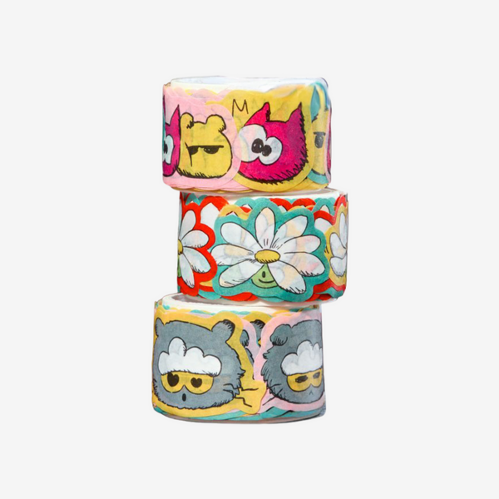 BIGBANG G-DRAGON - [ZO&FRIENDS 2ND POP UP MD] Sticker Roll A&NE Ver.