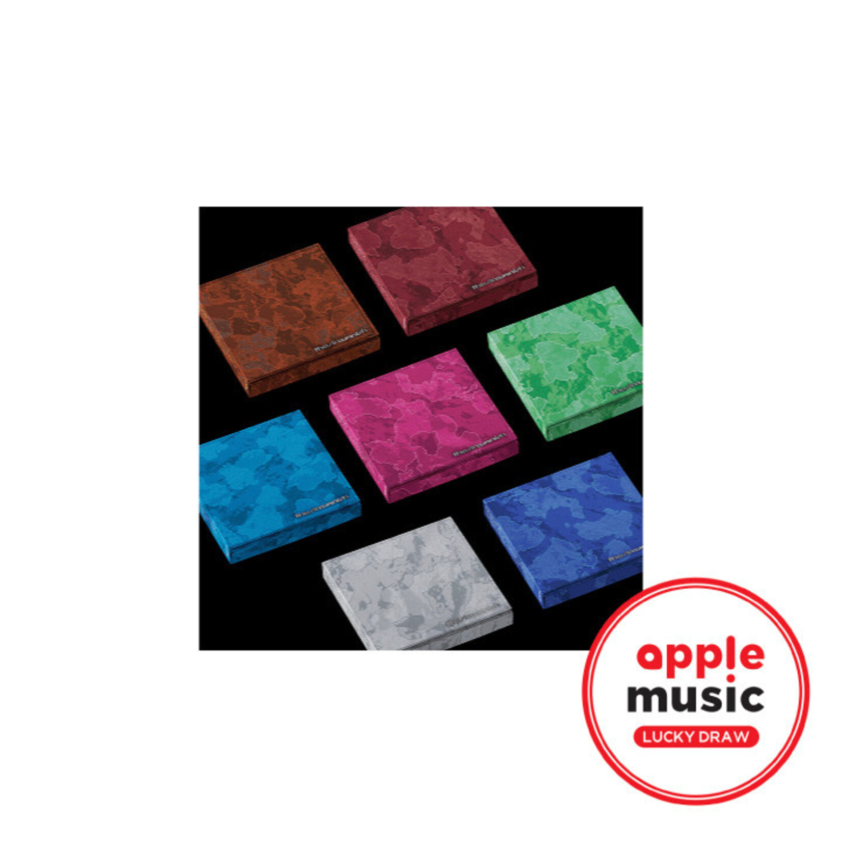 Enhypen [LUCKY DRAW] ENHYPEN - 7TH MINI ALBUM [THE SIN : VANISH] (FUGITIVES VER.) + Random Photocard (APPLE MUSIC)