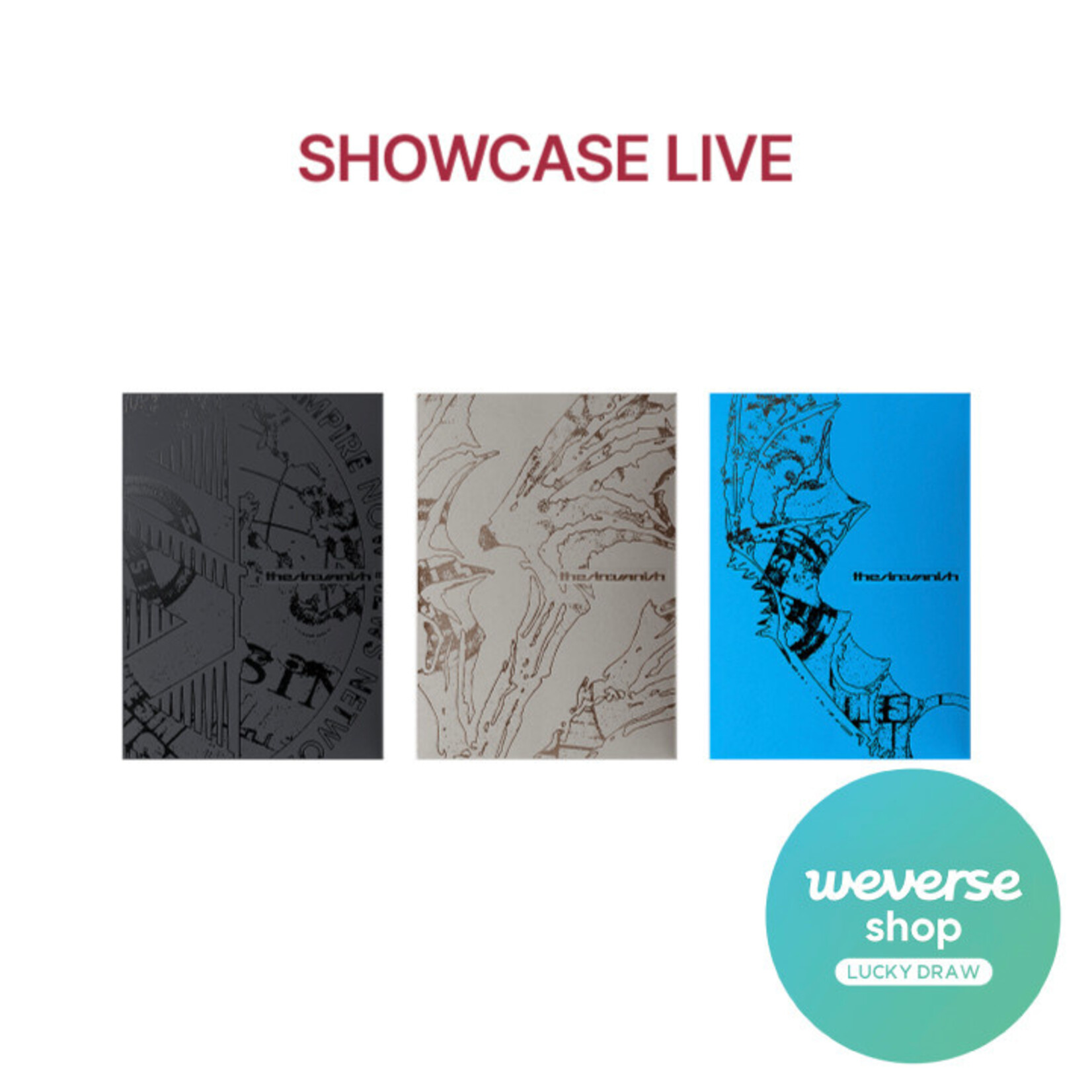 Enhypen [SHOWCASE LIVE] ENHYPEN - 7TH MINI ALBUM [THE SIN : VANISH] (Photobook Ver.) + Random Photocard (WS)