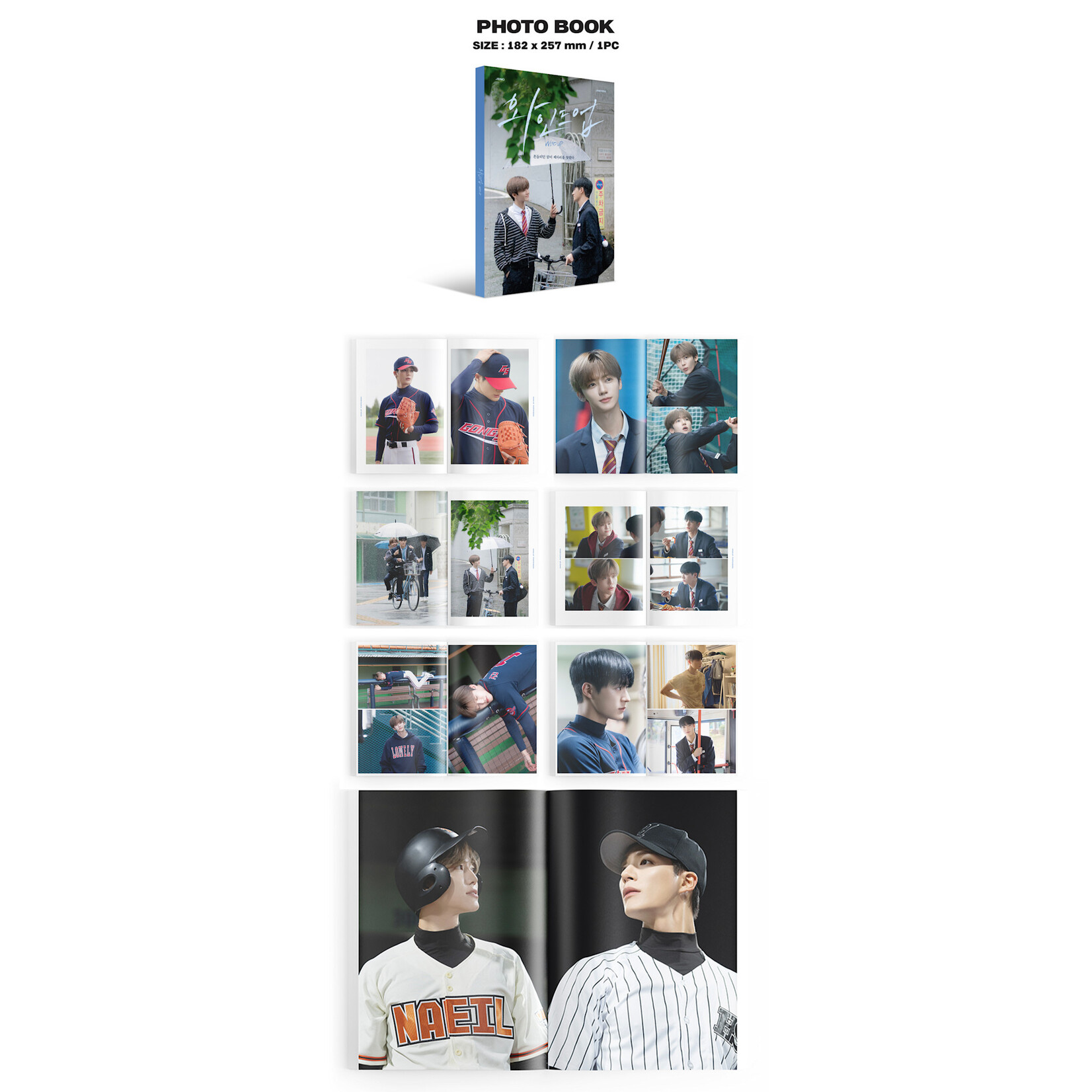 NCT JENO&JAEMIN (NCT DREAM) - [WIND UP] PHOTO BOOK & SCRIPT BOOK SET + KTOWN4U Gift