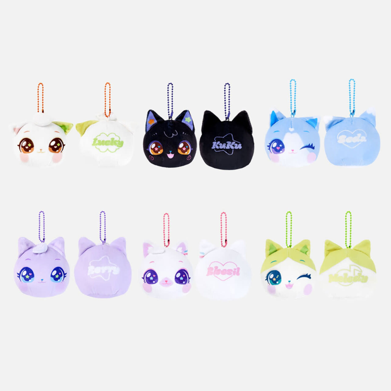 NCT NCT WISH - 2026 WISHCAT X NCT WISH OFFICIAL MD : STRESS BALL KEYRING