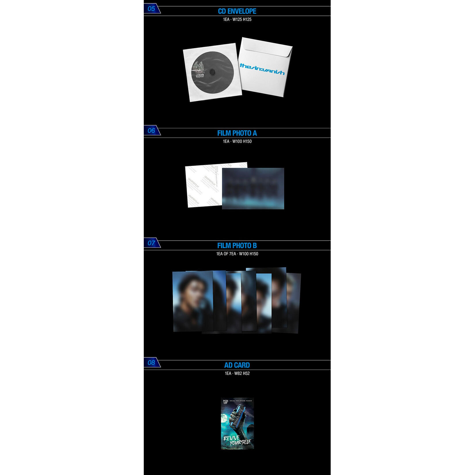 Enhypen [Video Call Event 2] ENHYPEN - 7TH MINI ALBUM [THE SIN : VANISH] (Photobook Ver.) + Random Photocard (HELLOLIVE)