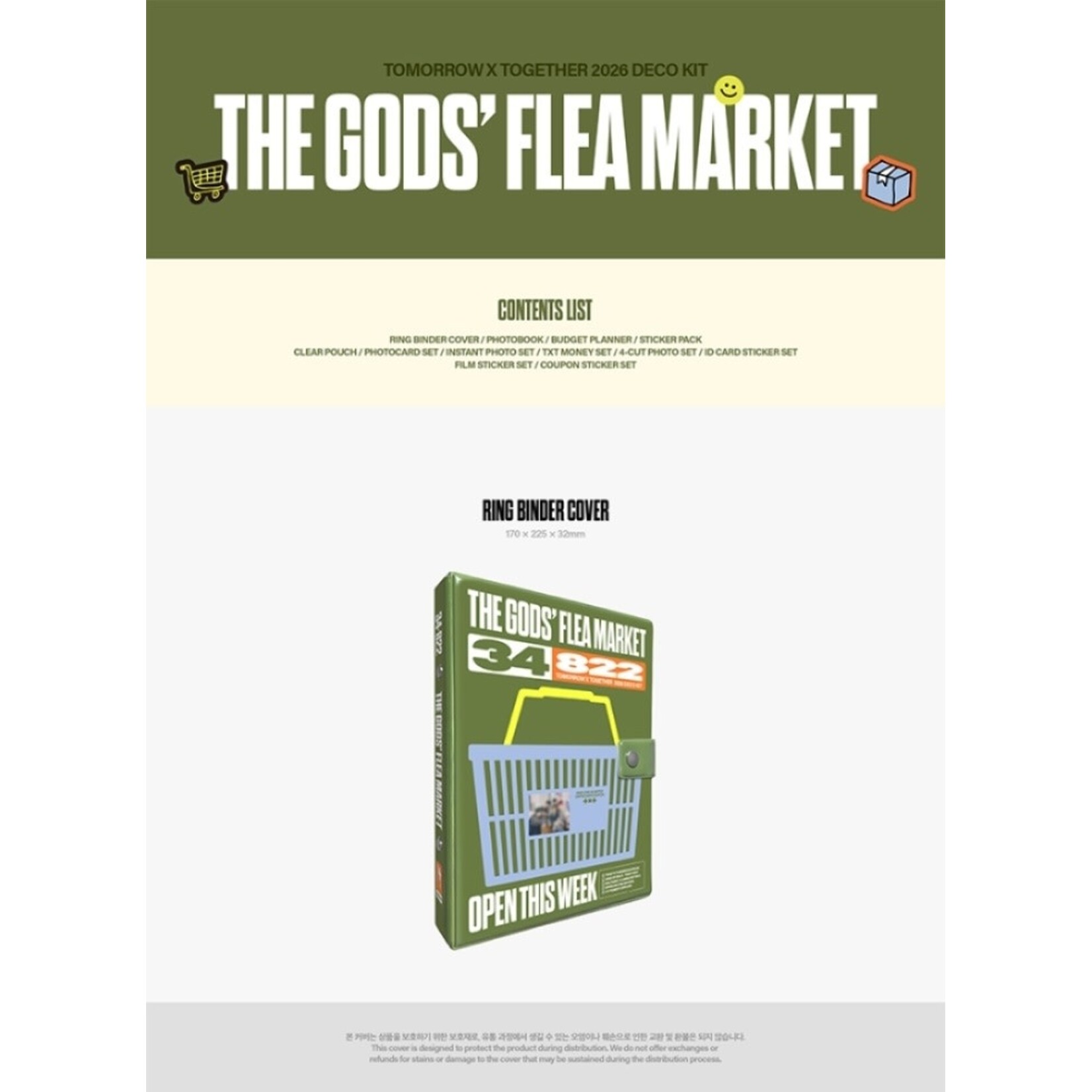 TXT TOMORROW X TOGETHER - 2026 DECO KIT + Weverse Gift (WS)