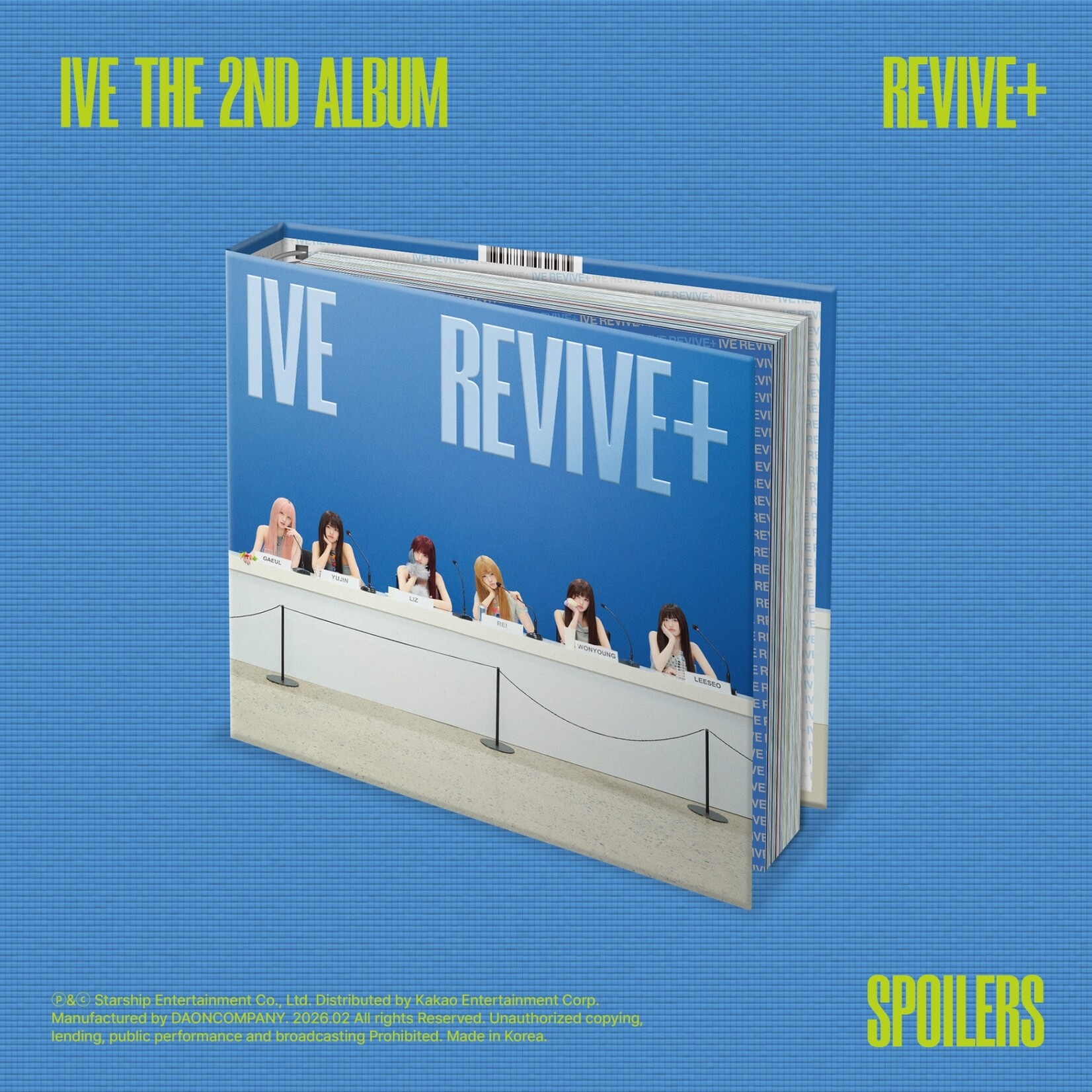 Ive IVE - THE 2ND ALBUM [REVIVE+] (SPOILERS ver.)