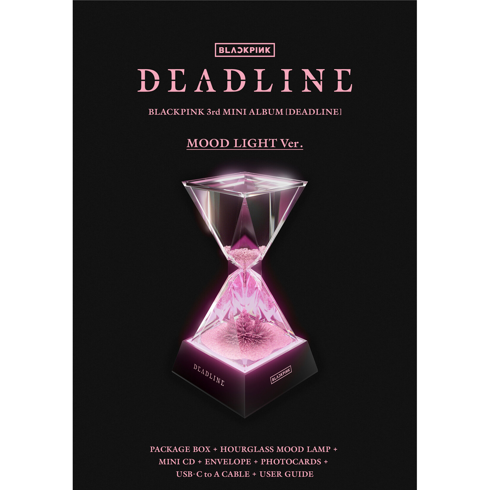 BlackPink BLACKPINK - 3rd MINI ALBUM [DEADLINE] (MOOD LIGHT Ver.)