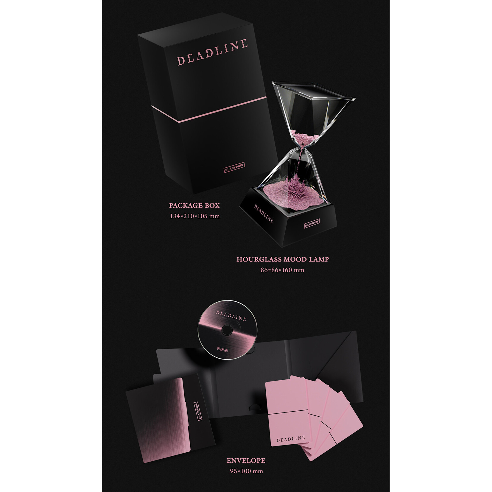 BlackPink BLACKPINK - 3rd MINI ALBUM [DEADLINE] (MOOD LIGHT Ver.)