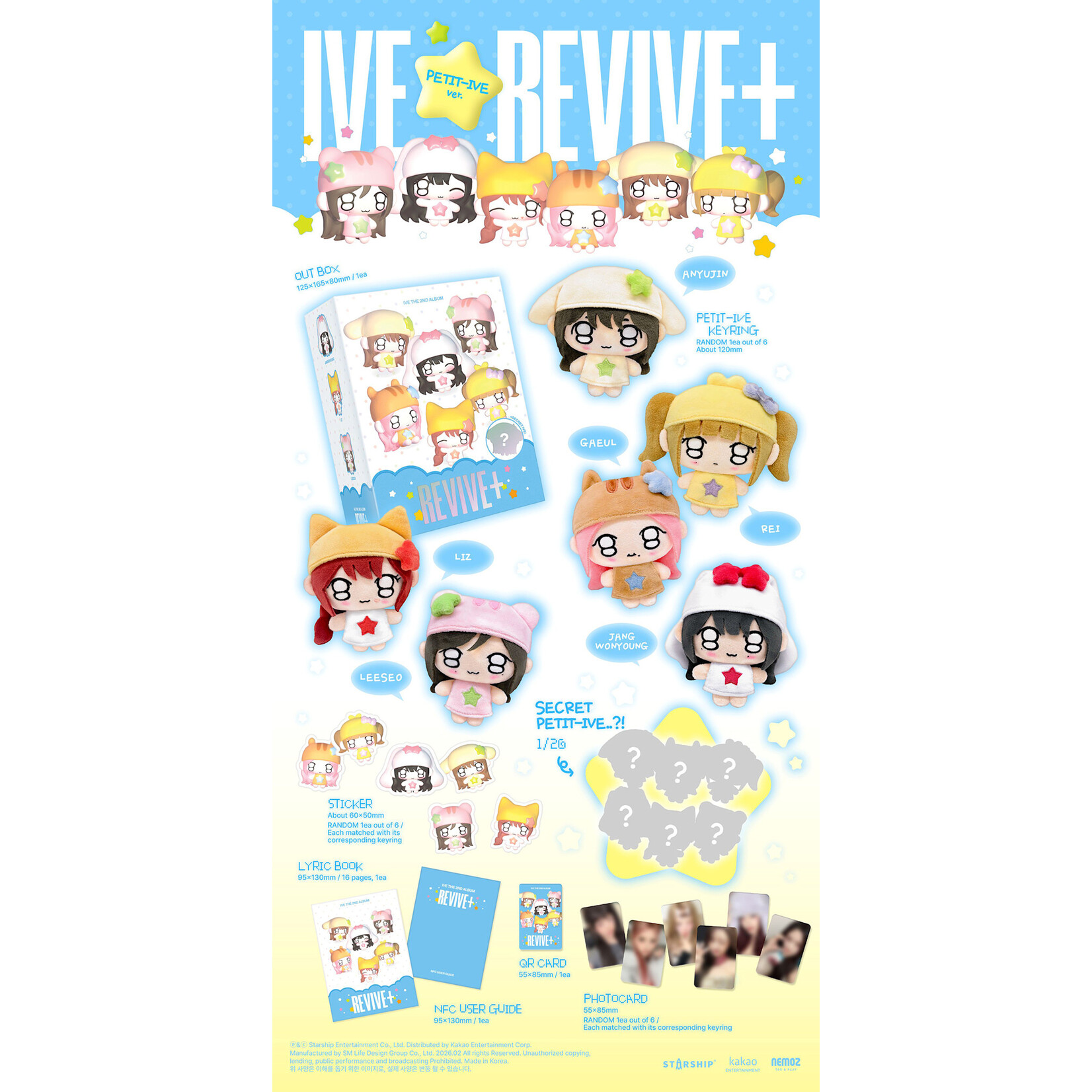 Ive IVE - THE 2ND ALBUM [REVIVE+] (PETIT-IVE ver.)