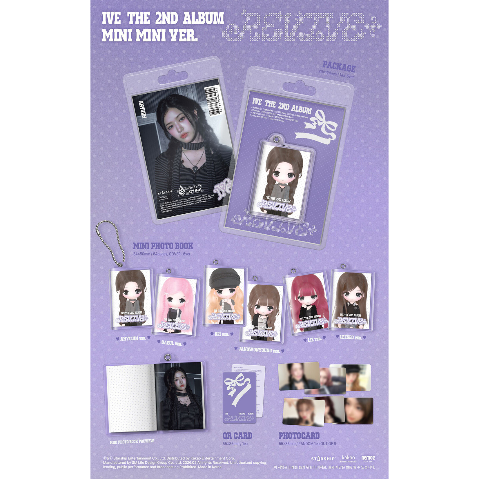 Ive IVE - THE 2ND ALBUM [REVIVE+] (MINI MINI ver.)