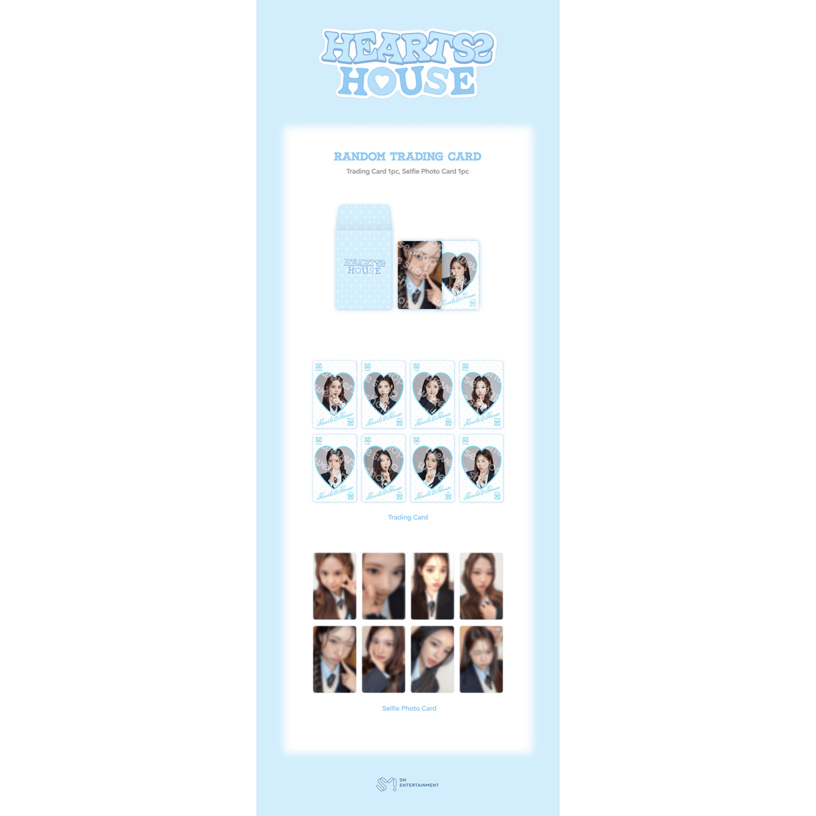 Hearts2Hearts Hearts2Hearts - FANMEETING 'HEARTS 2 HOUSE' MD : RANDOM TRADING CARD