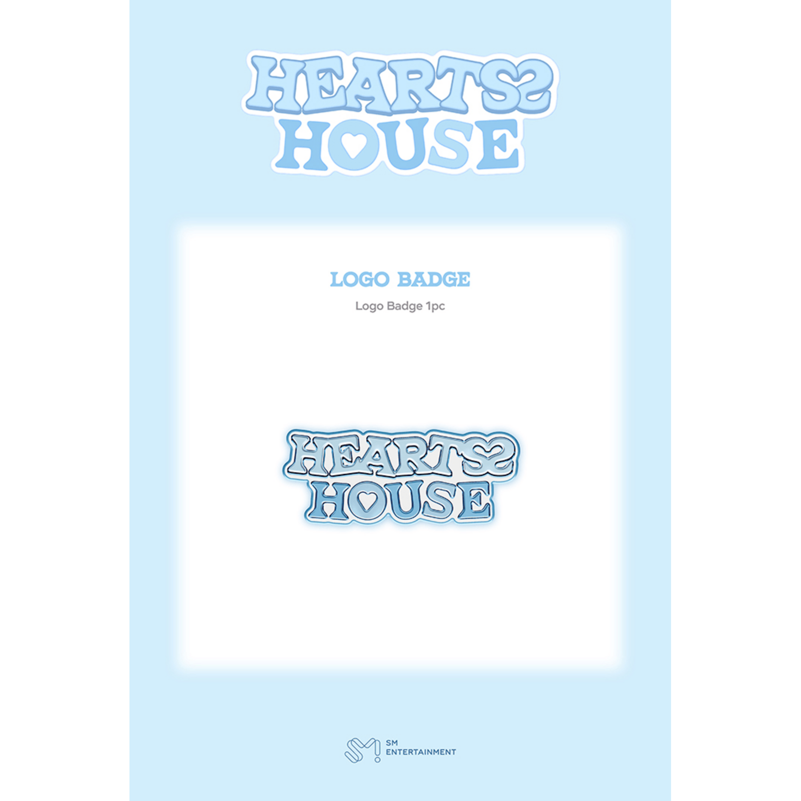 Hearts2Hearts Hearts2Hearts - FANMEETING 'HEARTS 2 HOUSE' MD : LOGO BADGE